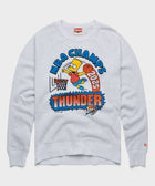 The Simpsons Bart X Thunder 2025 Nba Champs Crewneck