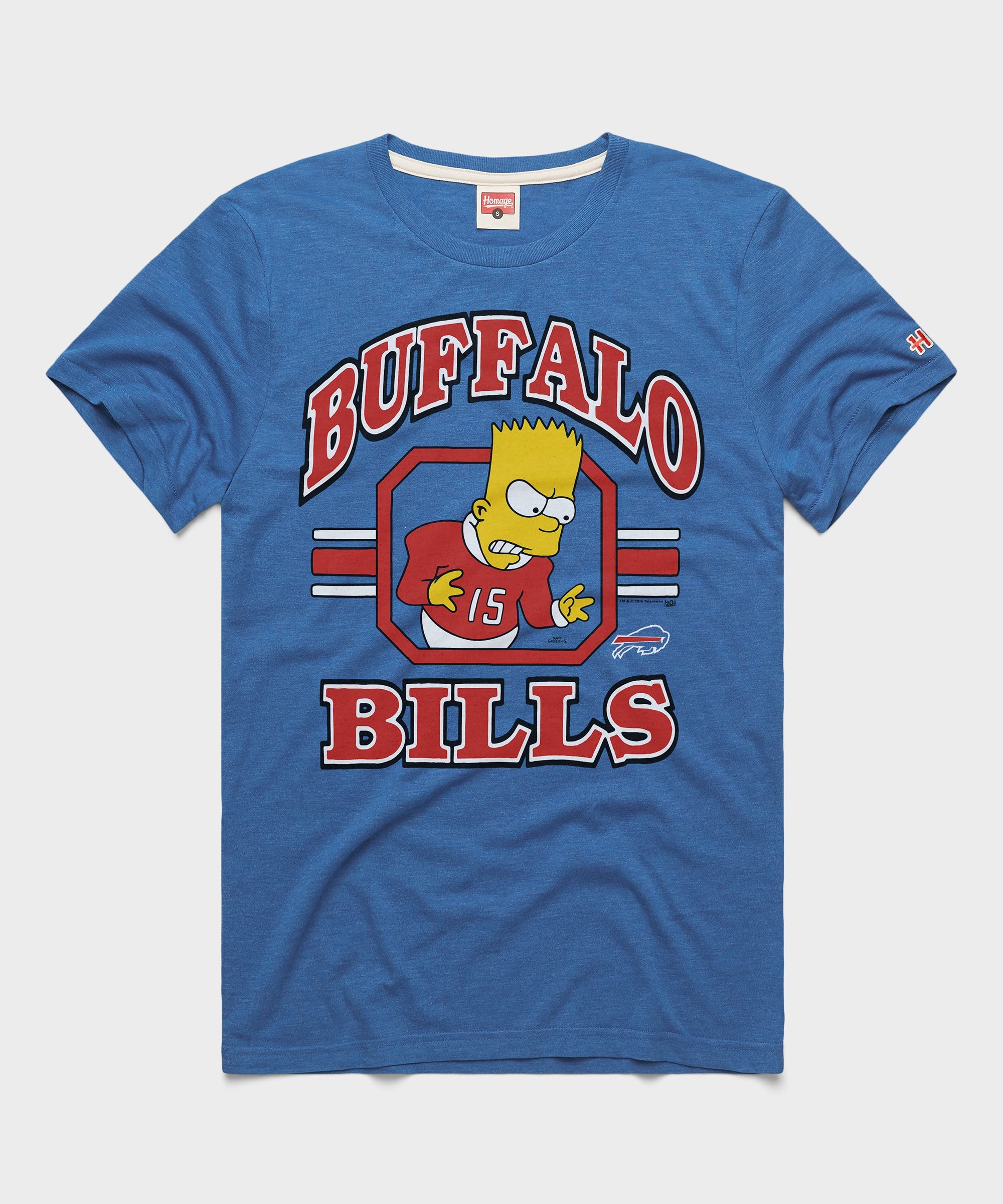 The Simpsons Bart x Buffalo Bills Royal Blue