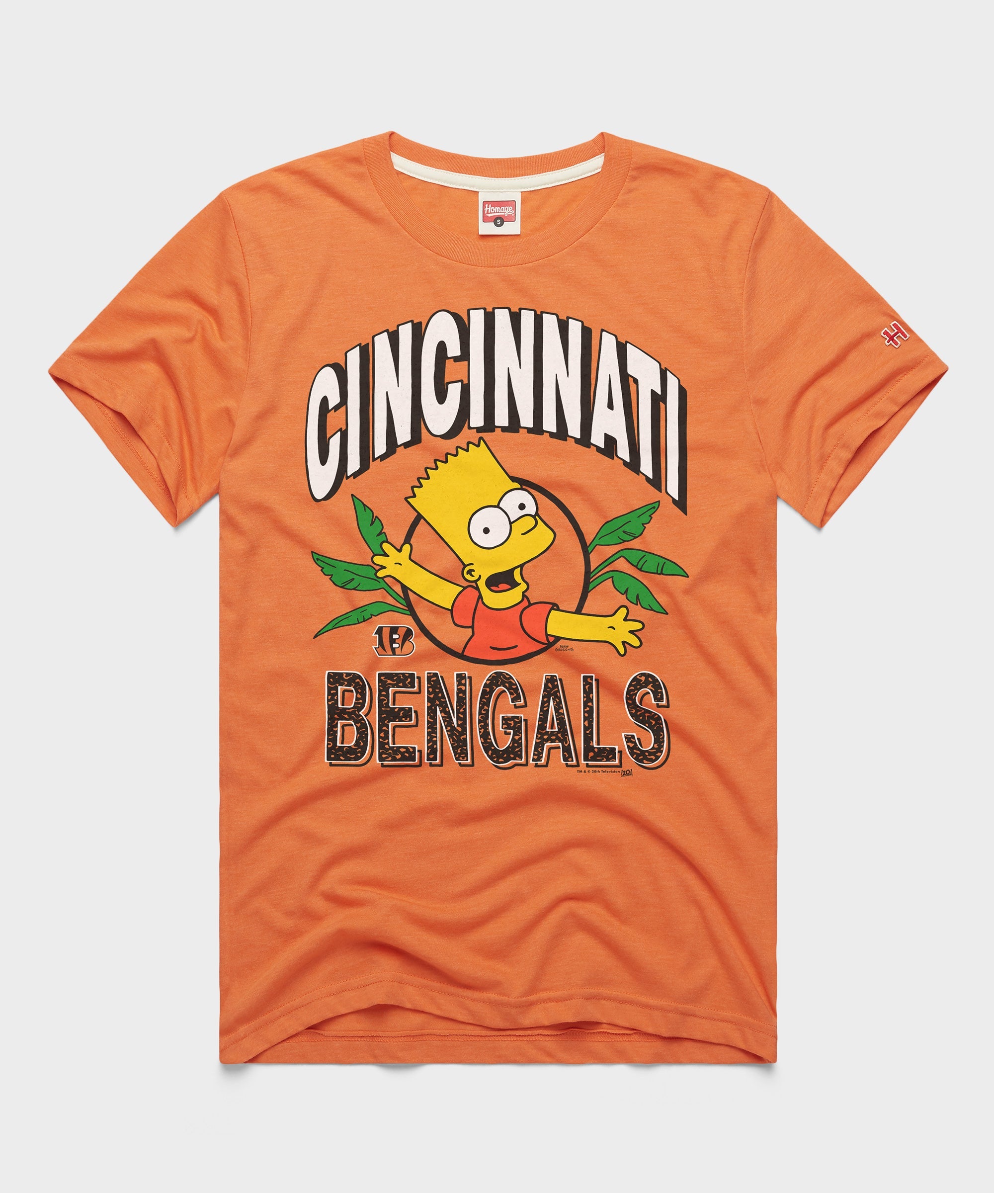 The Simpsons Bart x Cincinnati Bengals Jungle
