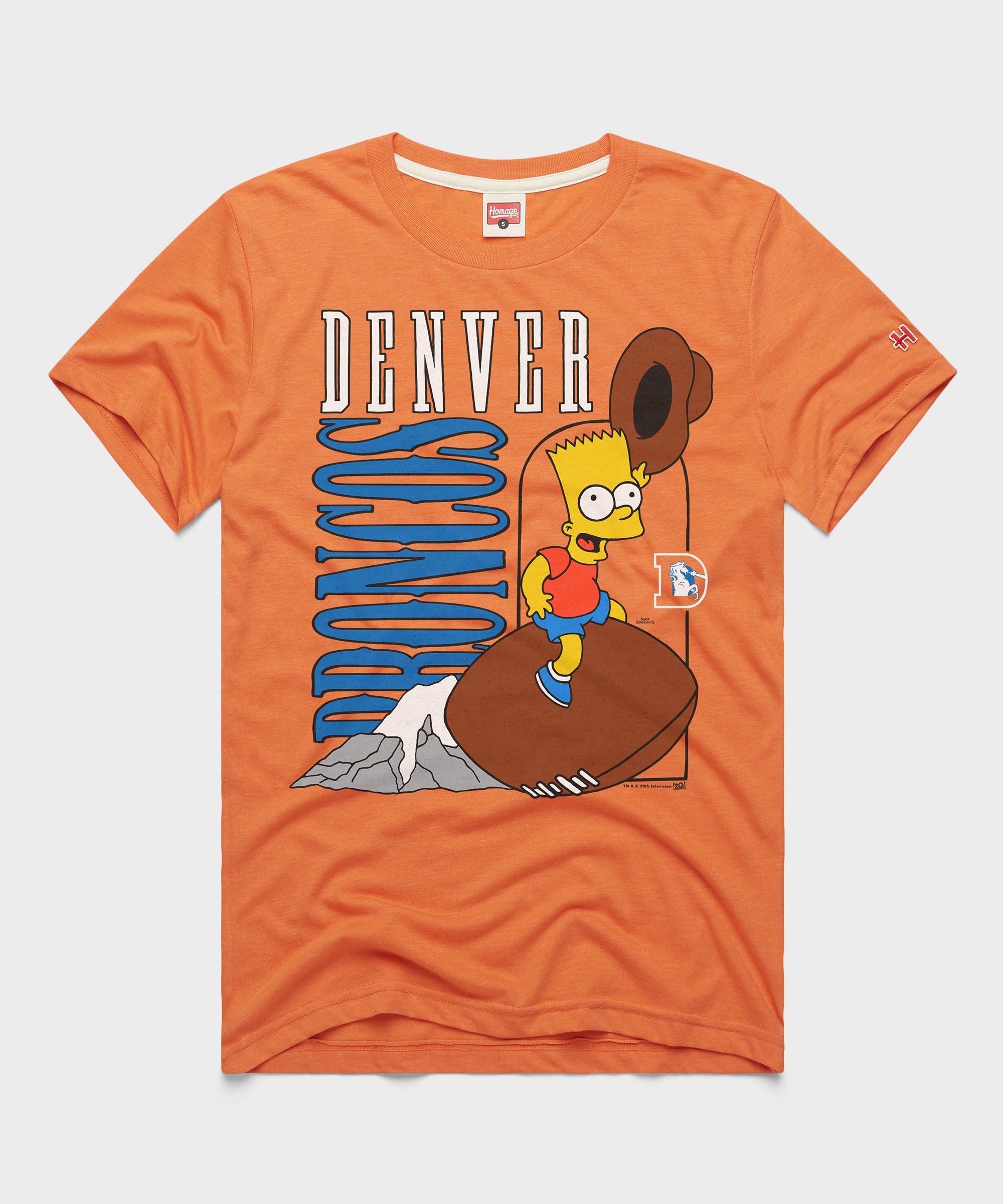 The Simpsons Bart x Denver Broncos