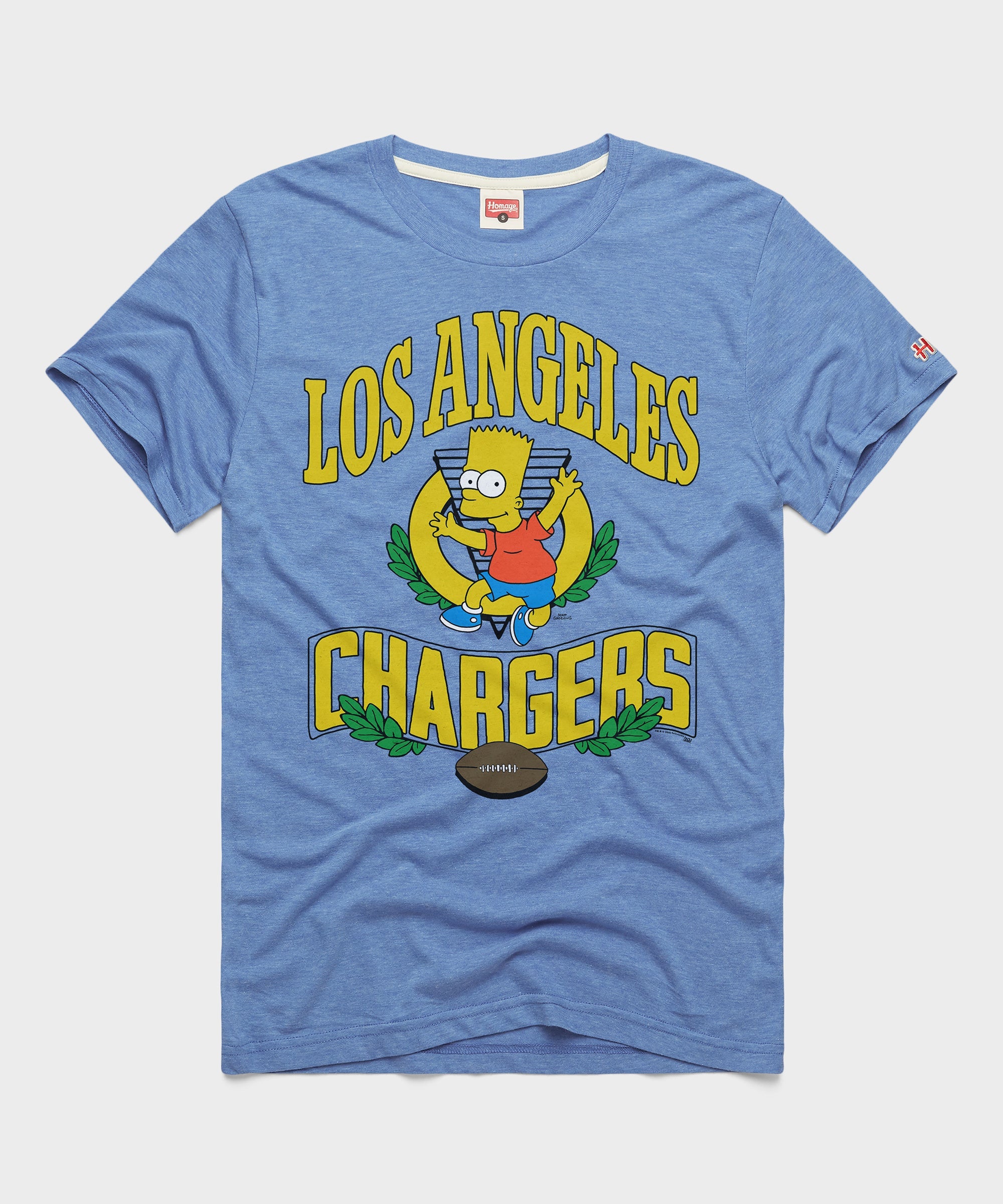 The Simpsons Bart x Los Angeles Chargers
