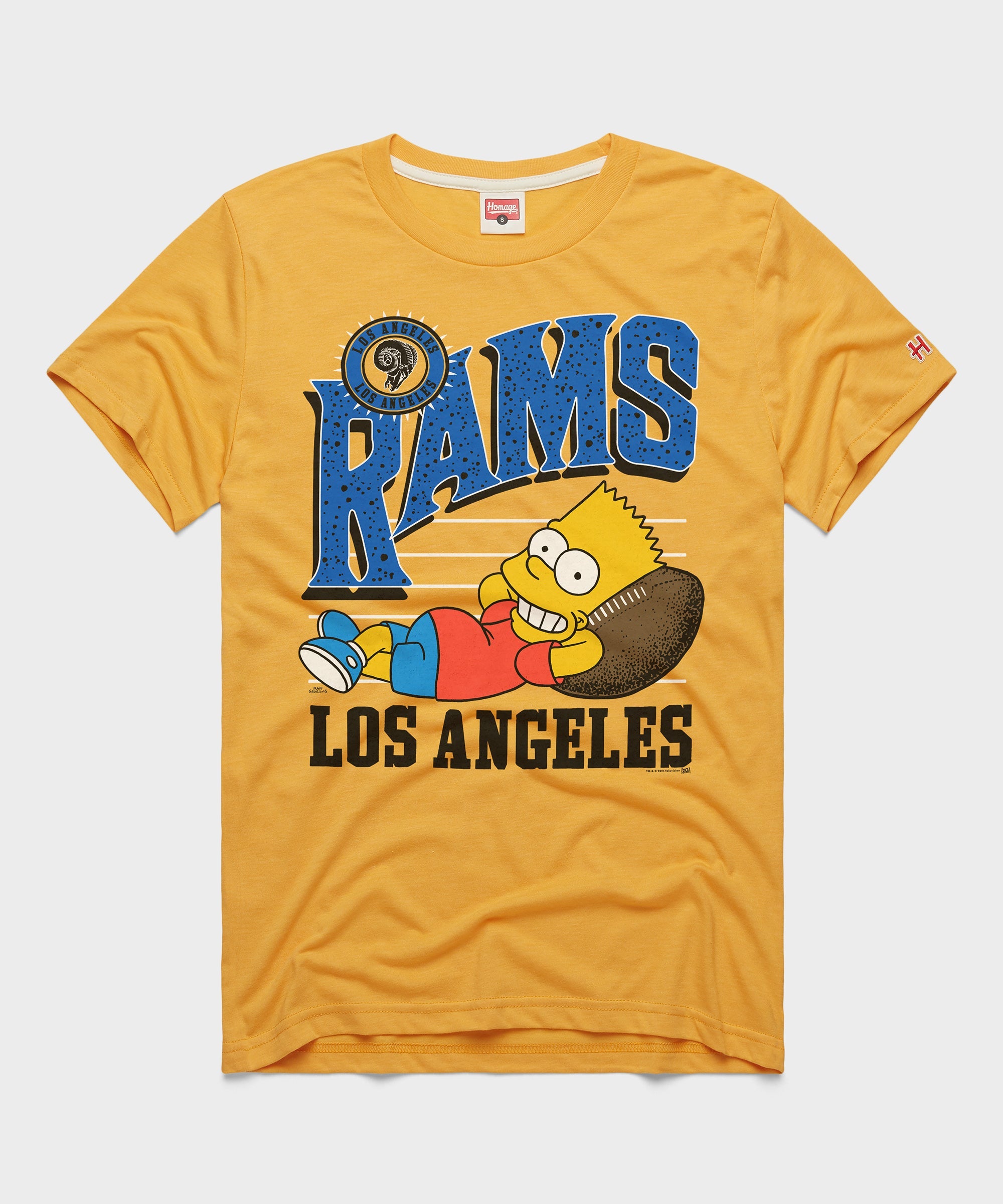 The Simpsons Bart x Los Angeles Rams