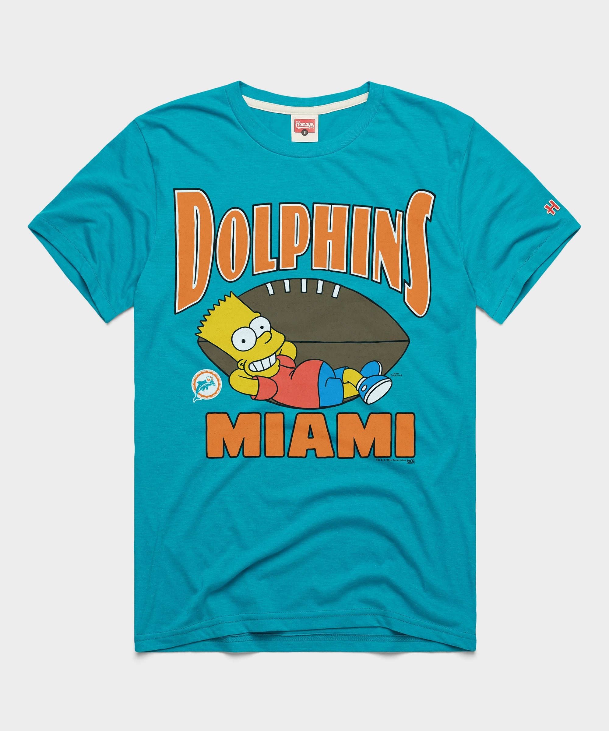 The Simpsons Bart x Miami Dolphins