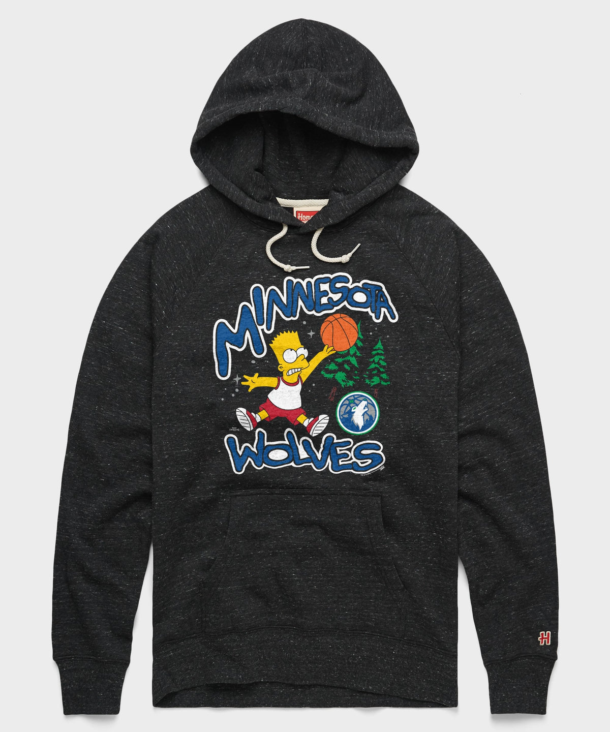 The Simpsons Bart x Minnesota Timberwolves Hoodie