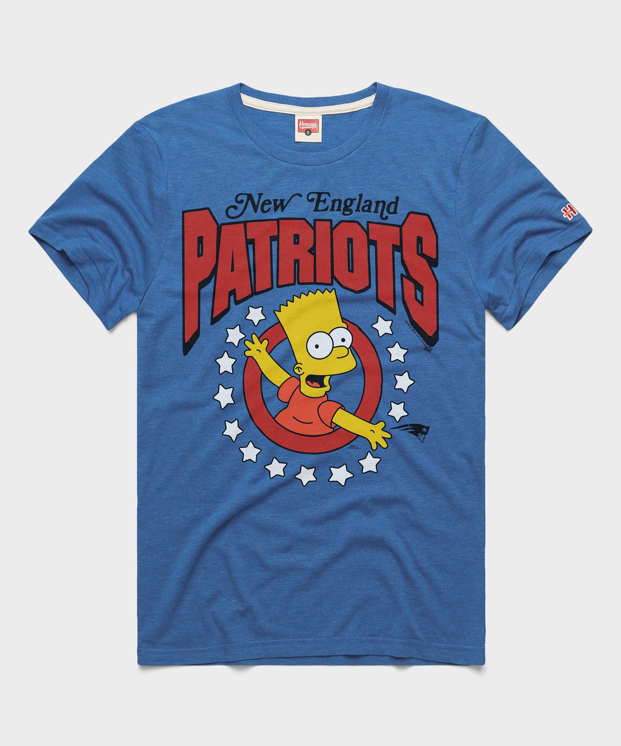 The Simpsons Bart x New England Patriots