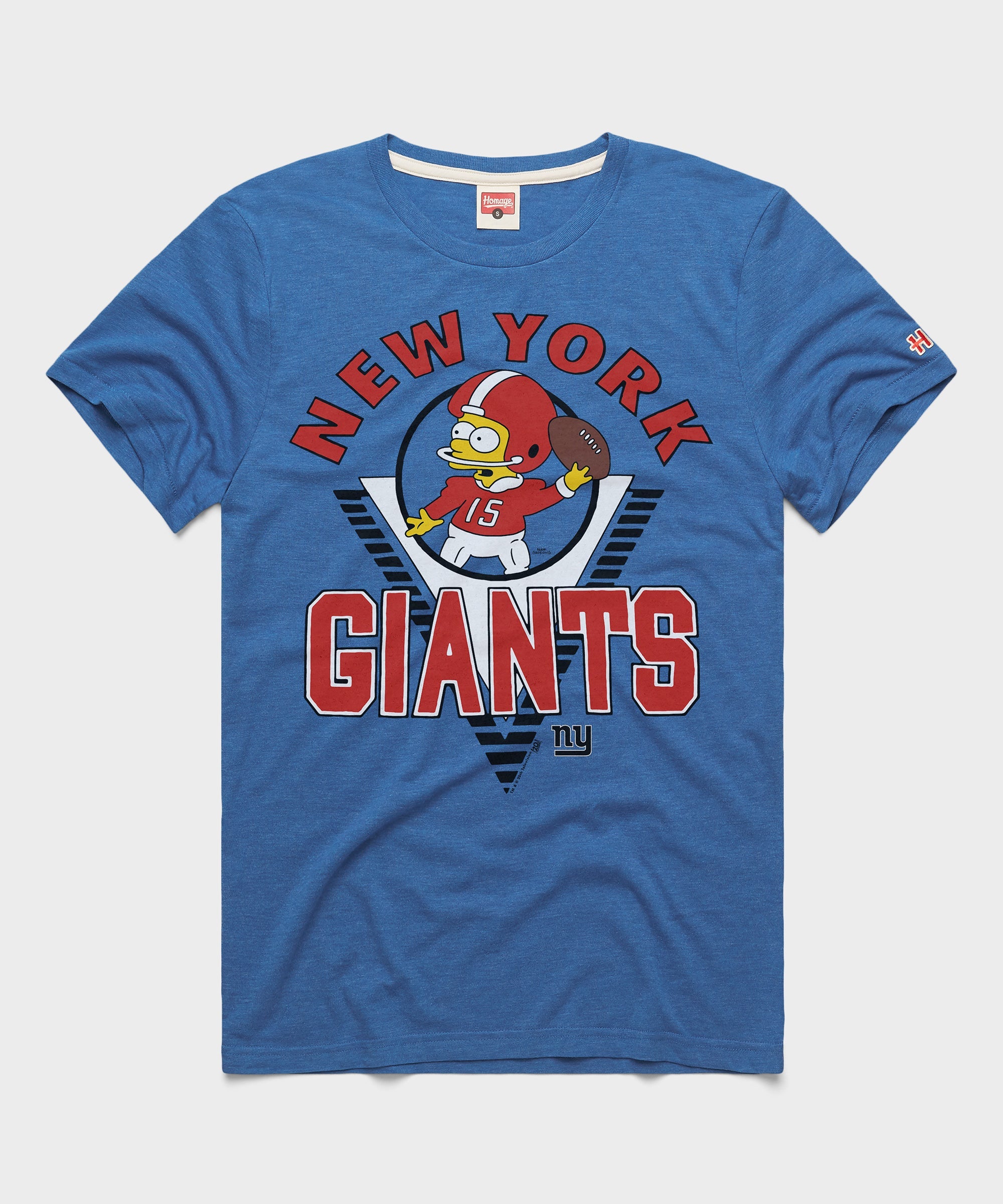 The Simpsons Bart x New York Giants Royal Blue