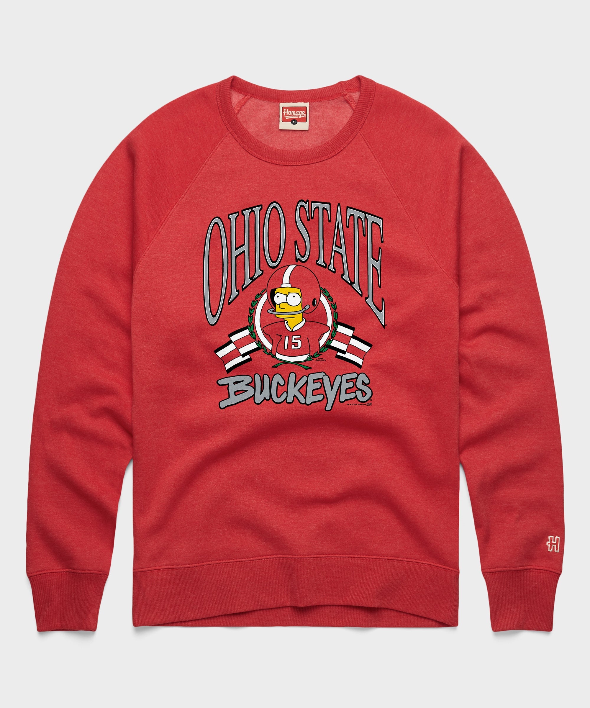 The Simpsons Bart x Ohio State Crewneck