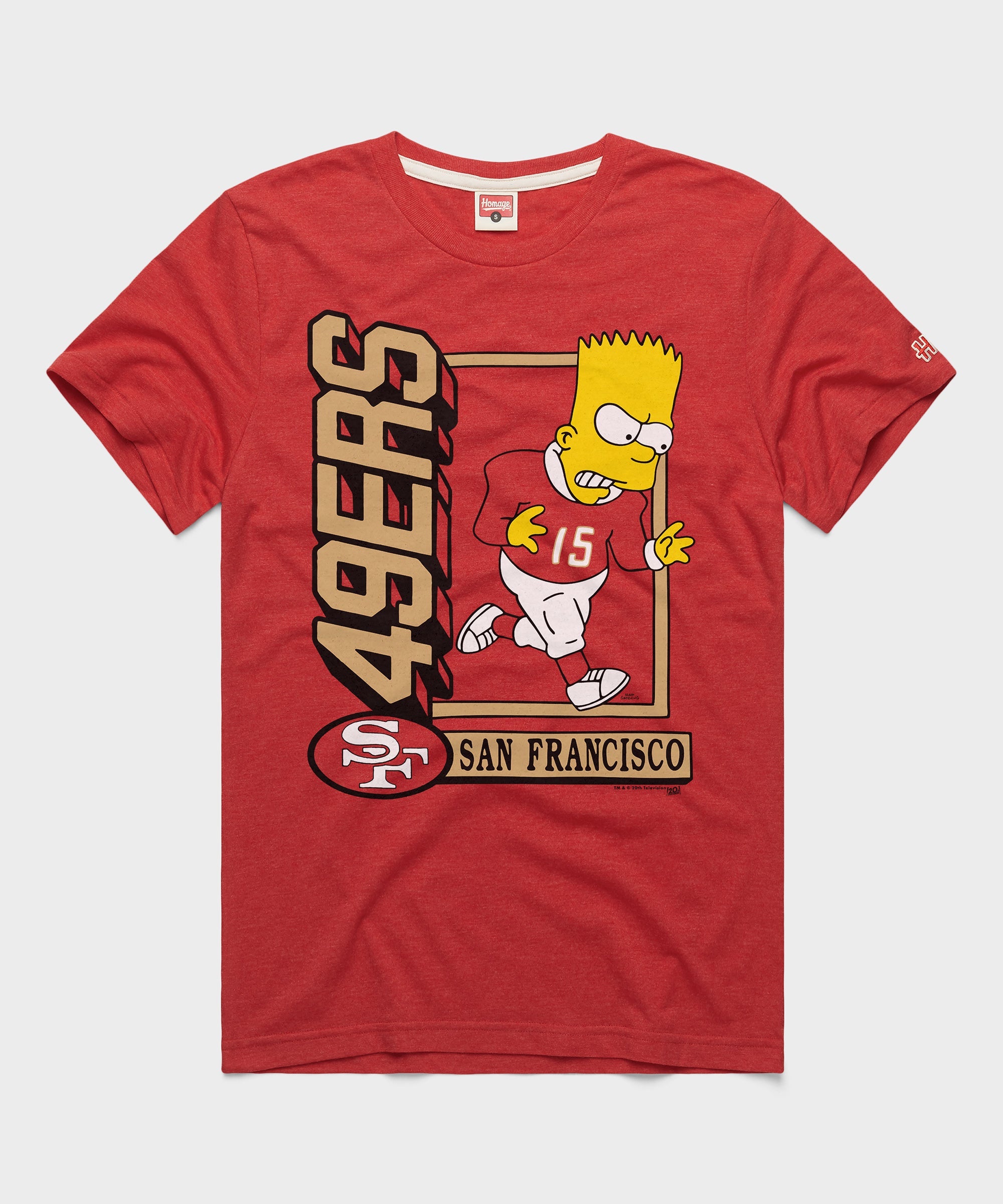 The Simpsons Bart x San Francisco 49ers