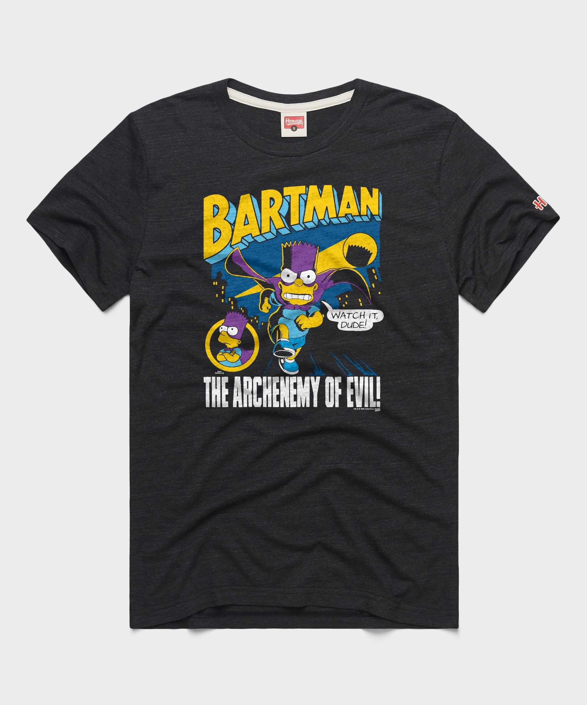 The Simpsons Bartman The Archenemy Of Evil