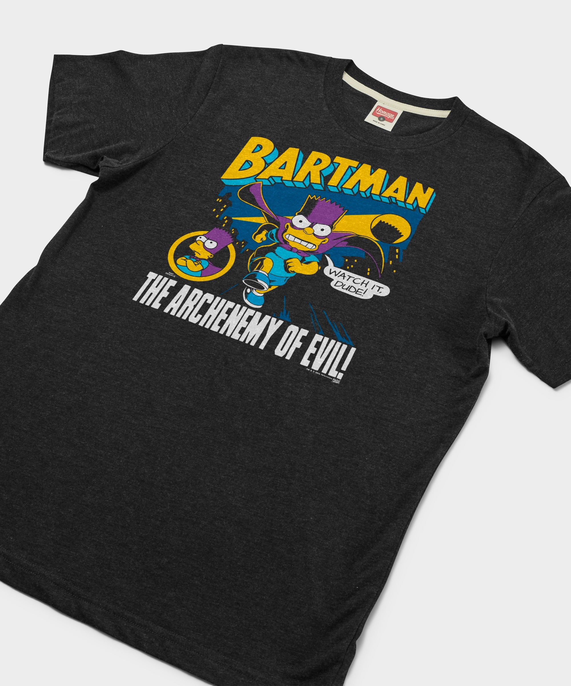 The Simpsons Bartman The Archenemy Of Evil