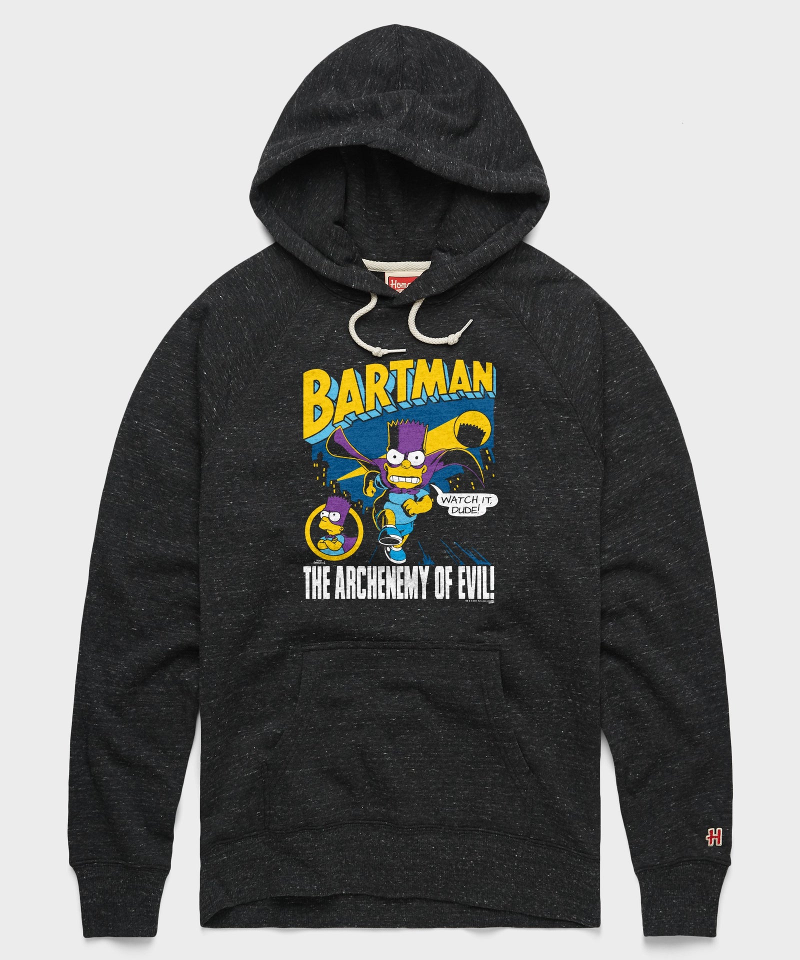 The Simpsons Bartman The Archenemy Of Evil Hoodie