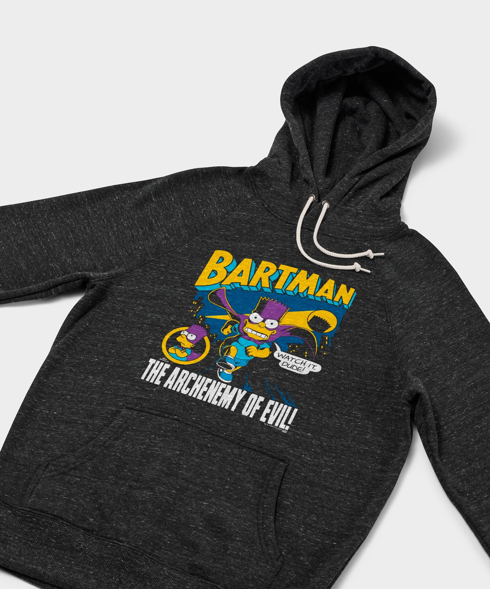 The Simpsons Bartman The Archenemy Of Evil Hoodie