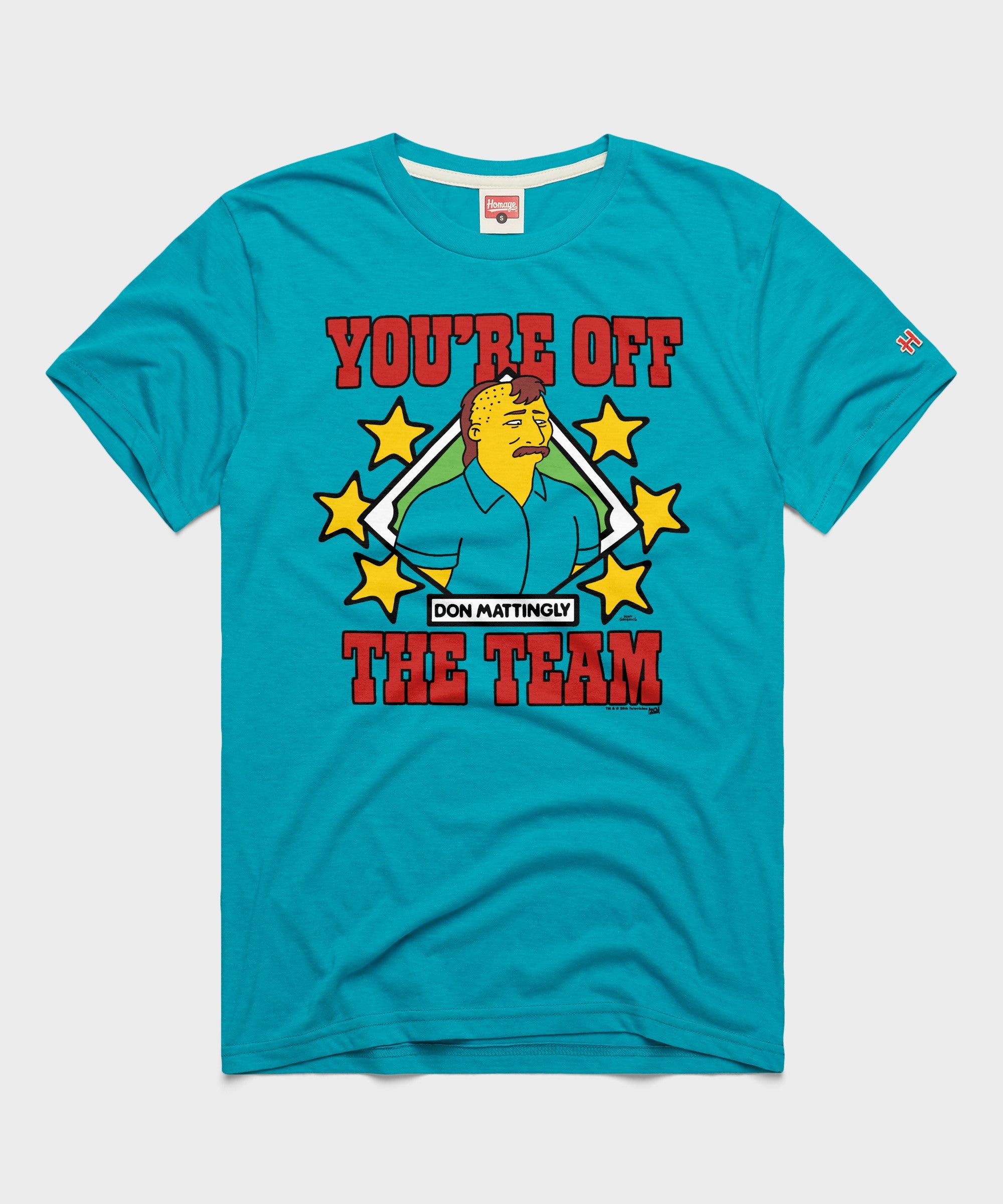 The Simpsons Don Mattingly You're Off The Team – HOMAGE