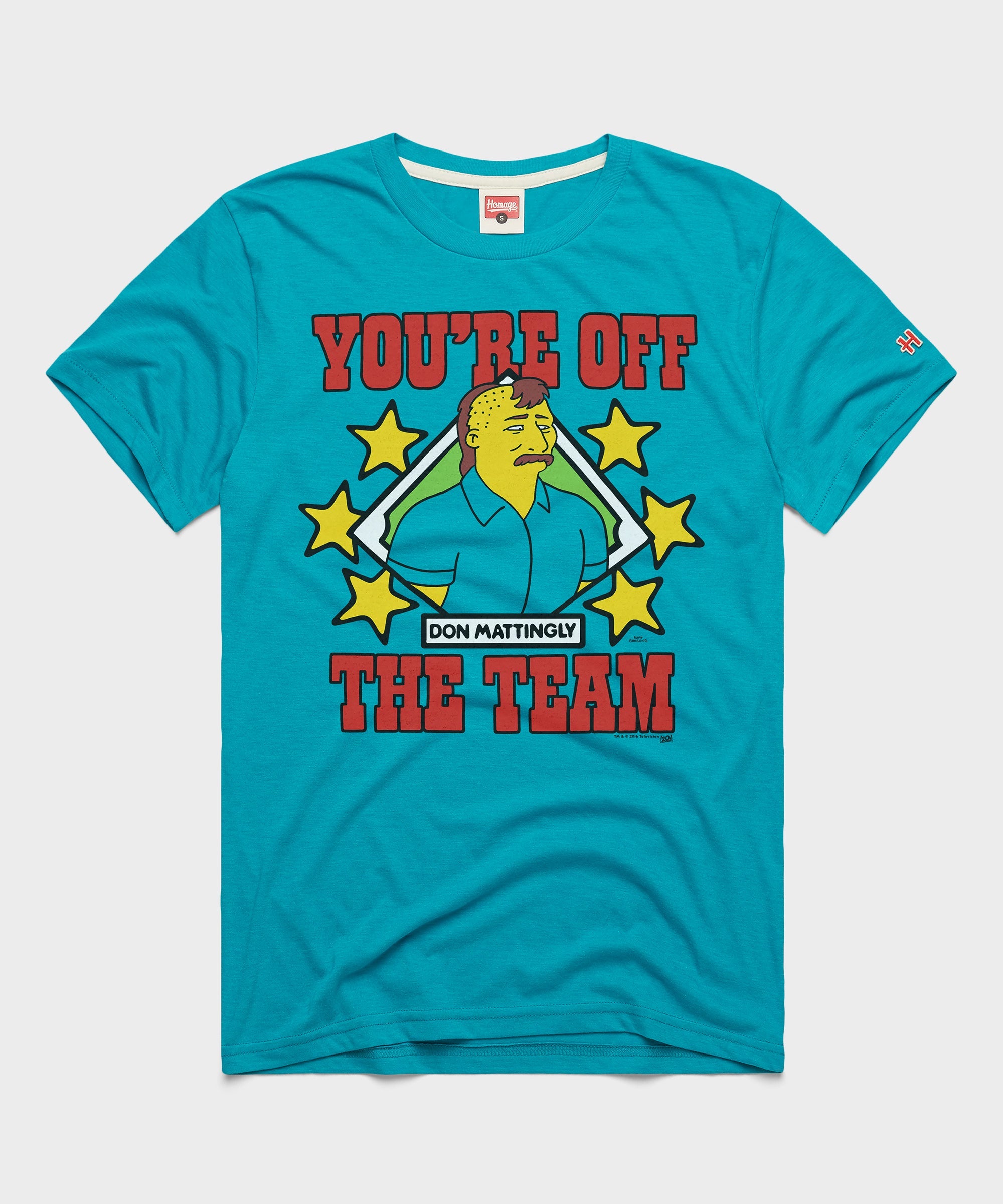 The Simpsons Don Mattingly You're Off The Team