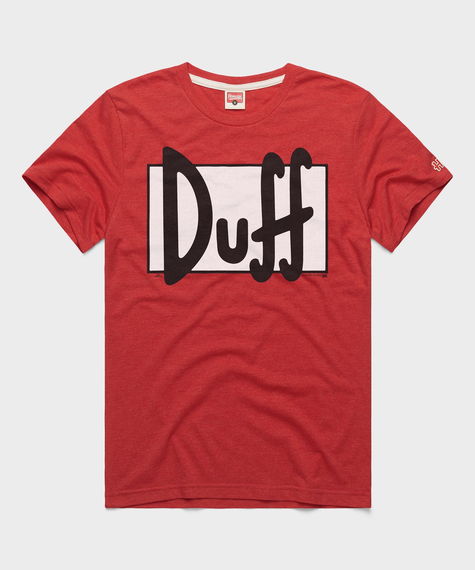 The Simpsons Duff Beer Red