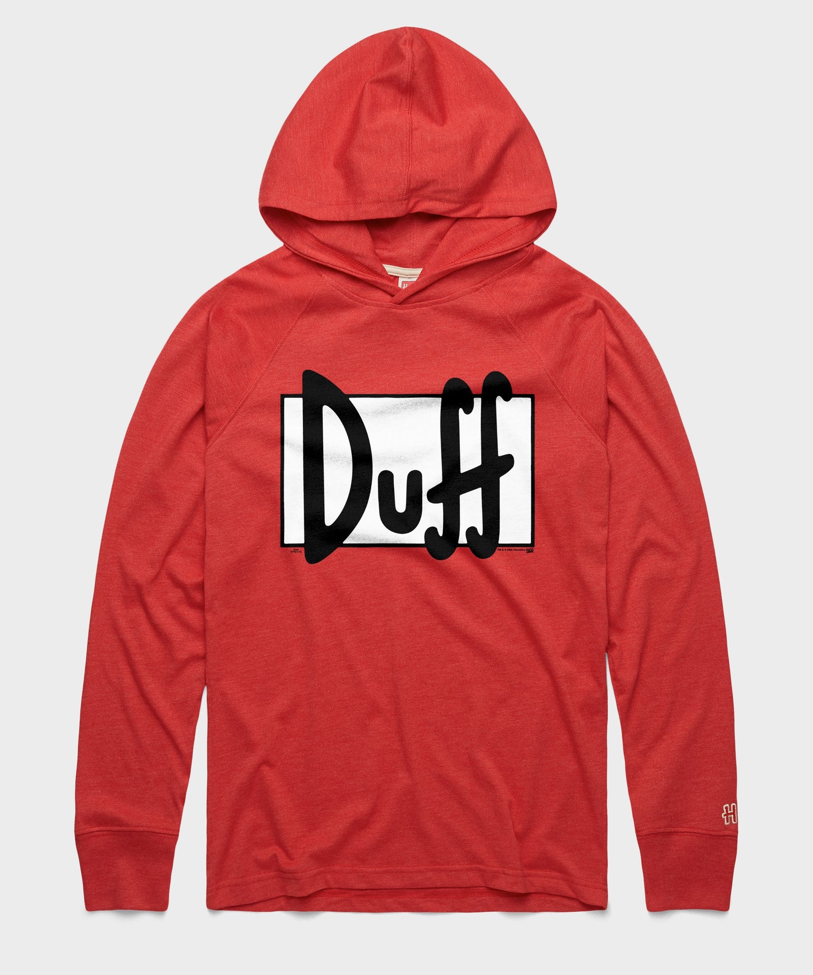 The Simpsons Duff Beer Lightweight Hoodie
