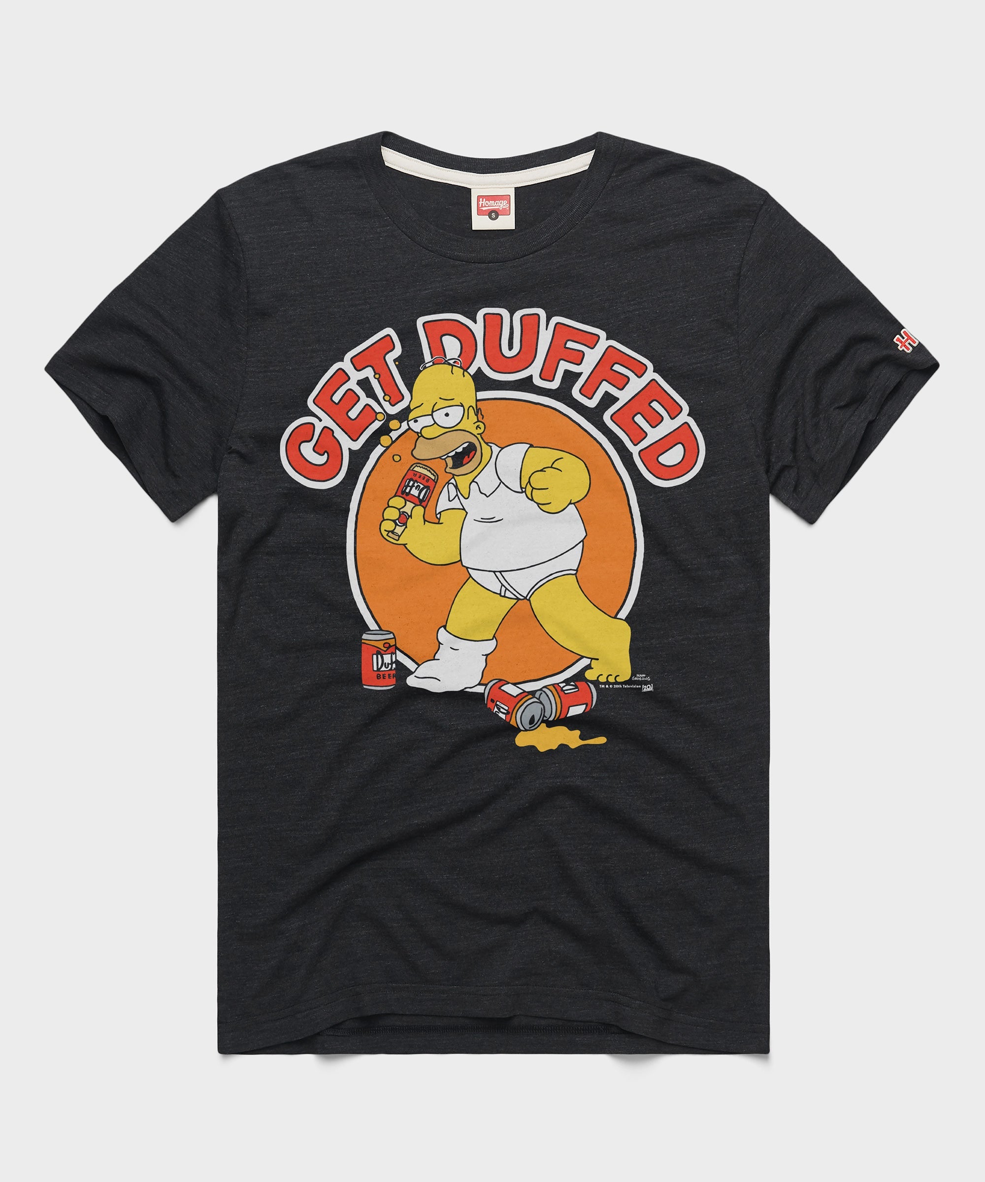 The Simpsons Homer Get Duffed