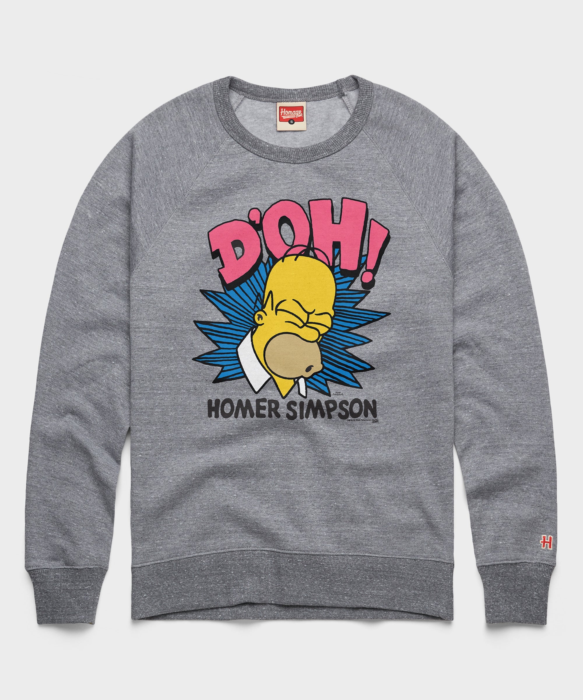 The Simpsons Homer Simpson D'oh Crewneck