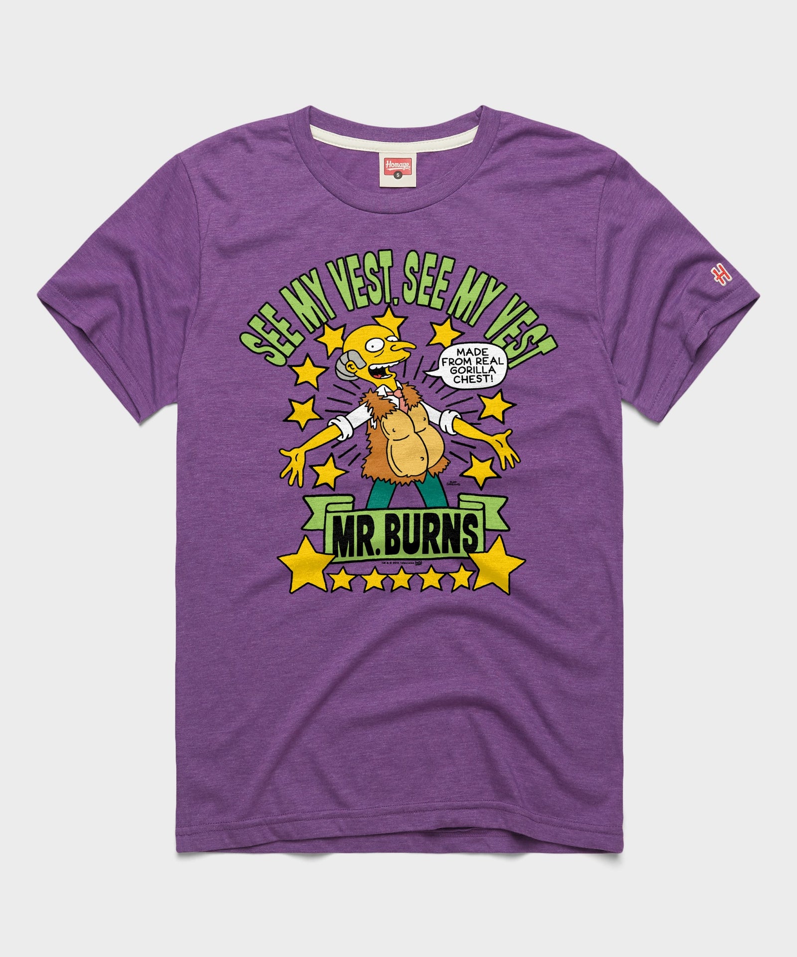 The Simpsons Mr. Burns See My Vest
