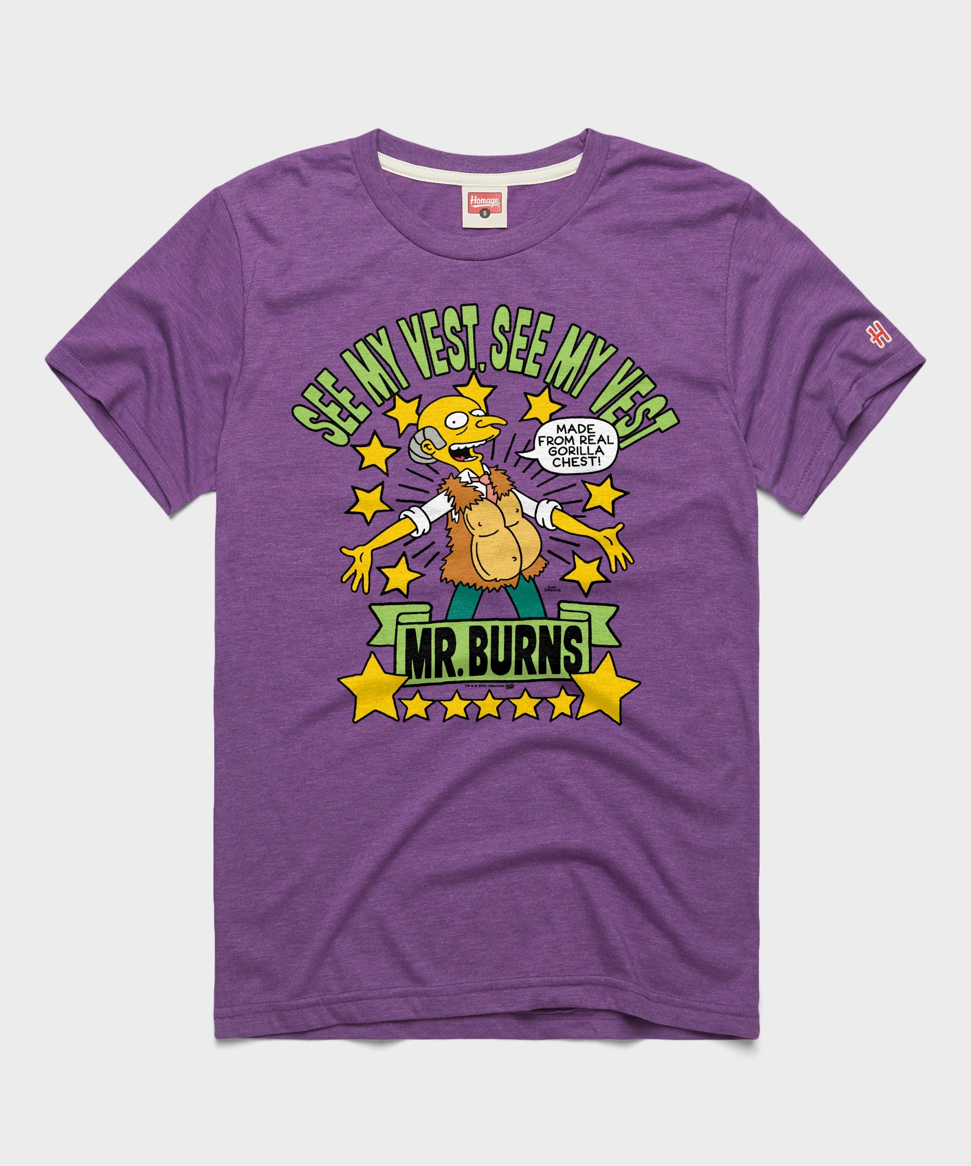 The Simpsons Mr. Burns See My Vest