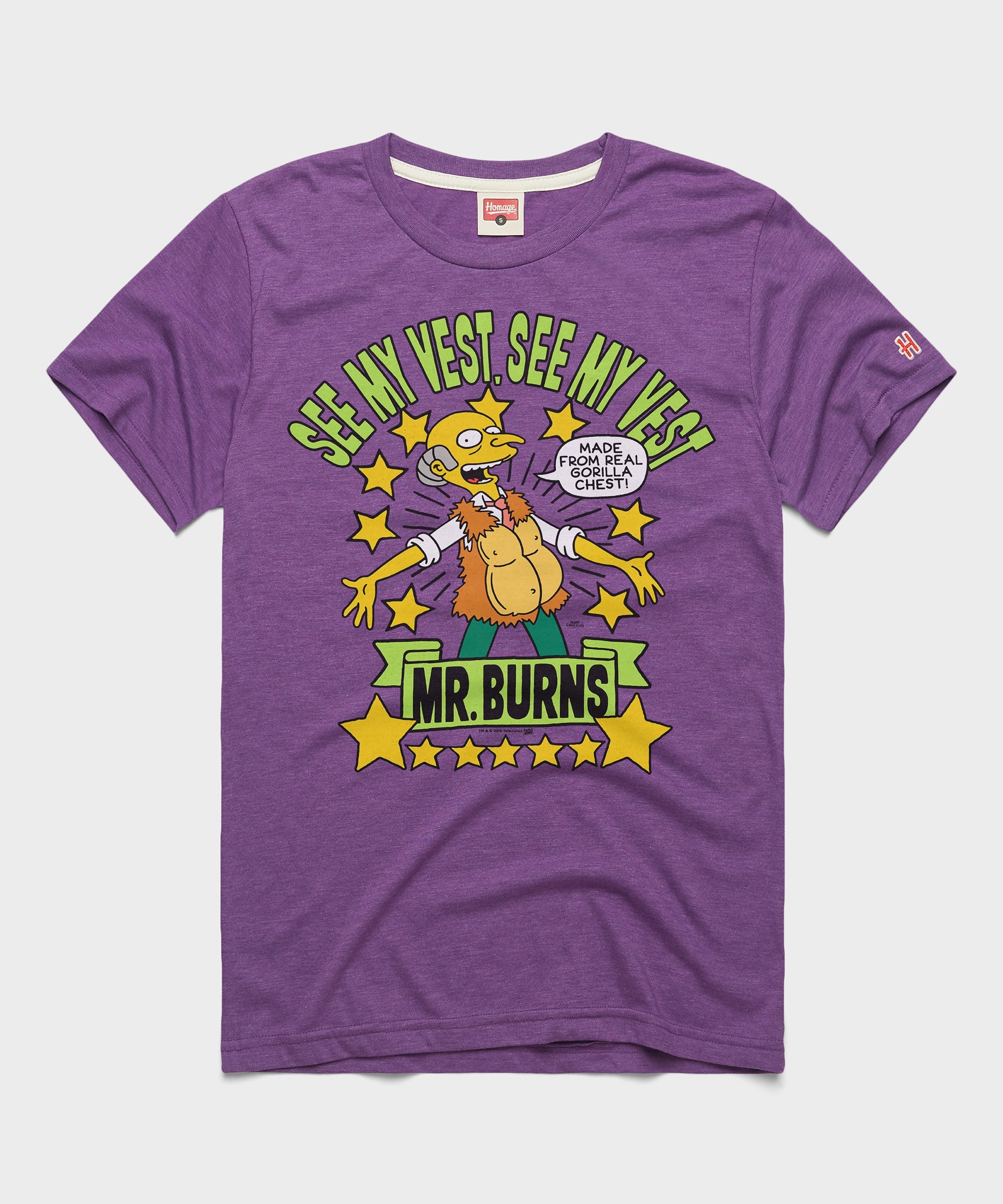 The Simpsons Mr. Burns See My Vest