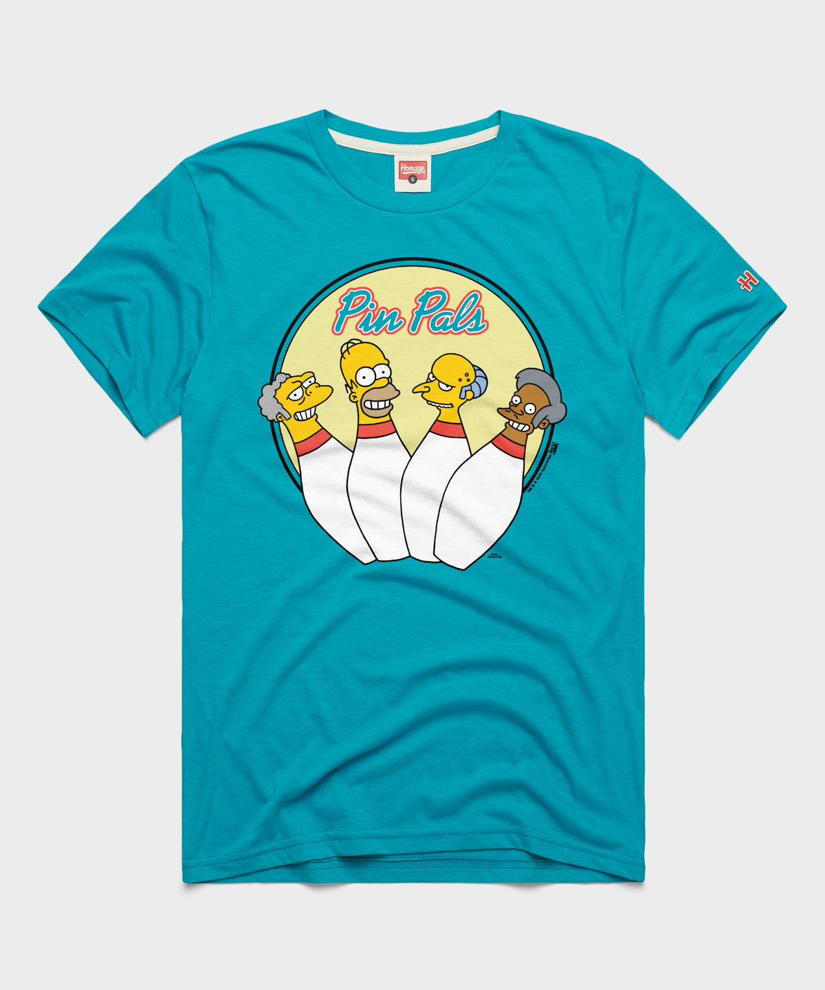 The Simpsons Pin Pals | Retro Sitcom T-Shirt – HOMAGE