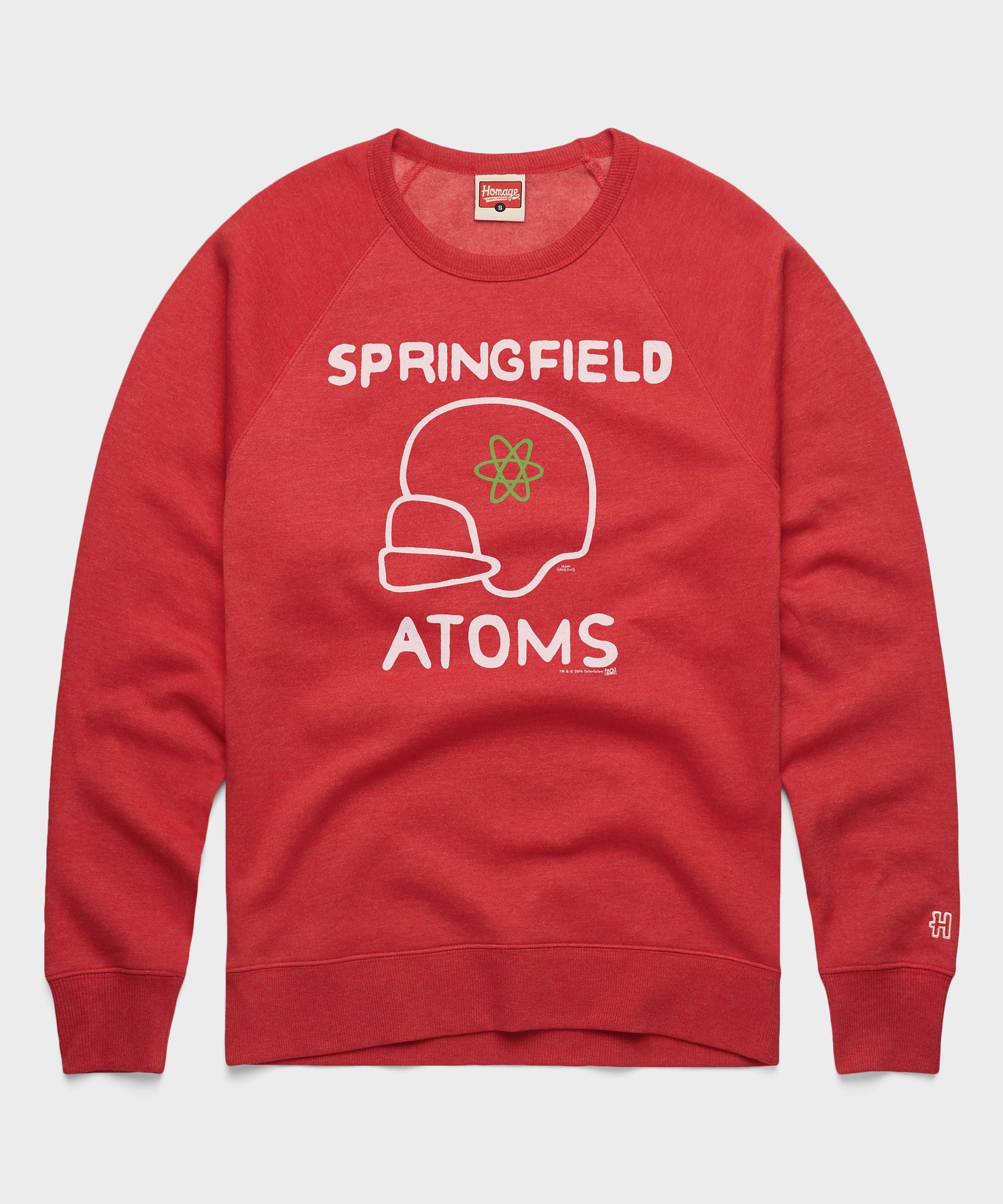 The Simpsons Springfield Atoms Crewneck