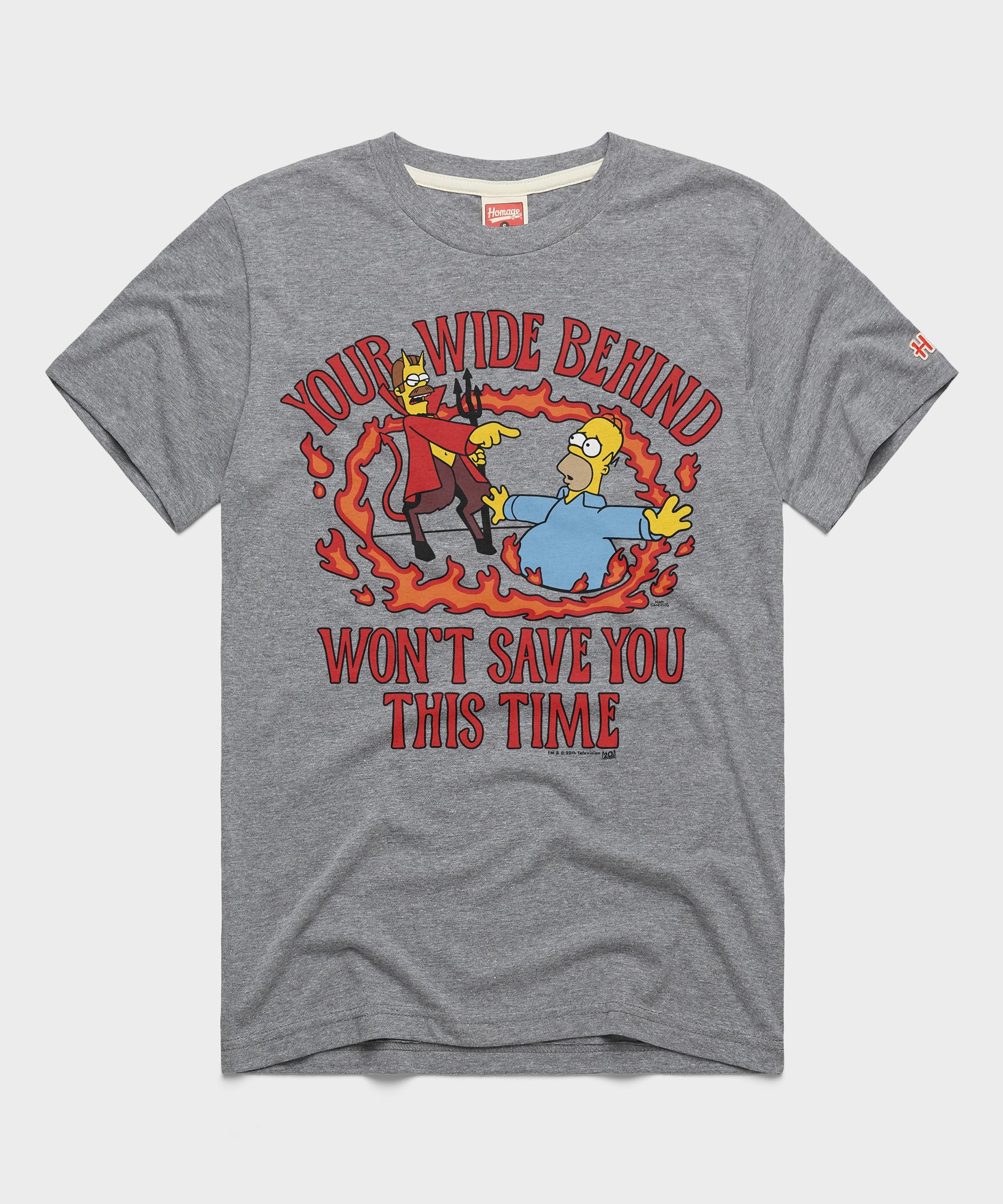 The Simpsons Your Wide Behind Won't Save You This Time