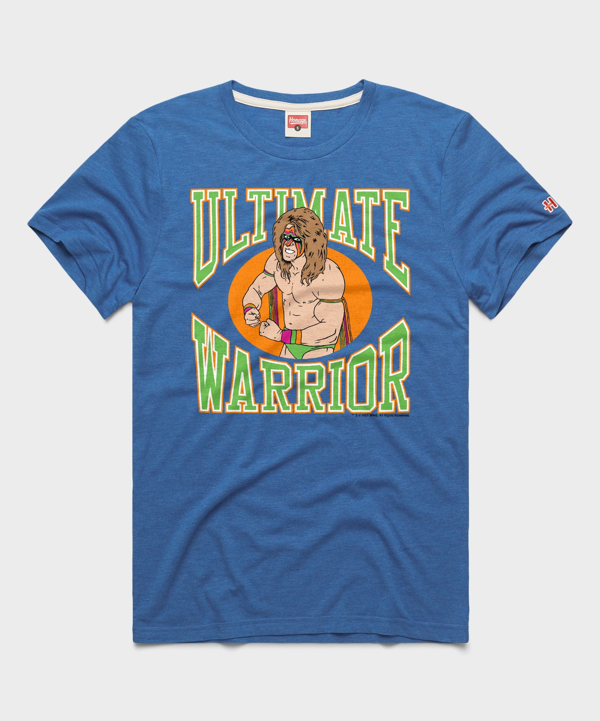 The Ultimate Warrior | Retro WWE Wrestling Legend T-Shirt – HOMAGE