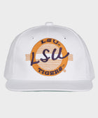 The Game x HOMAGE LSU Retro Circle Snapback White