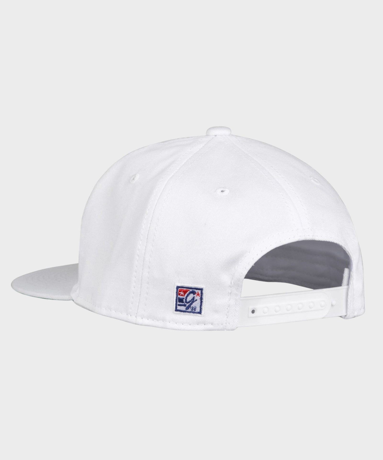 The Game x HOMAGE Michigan Retro Circle Snapback White