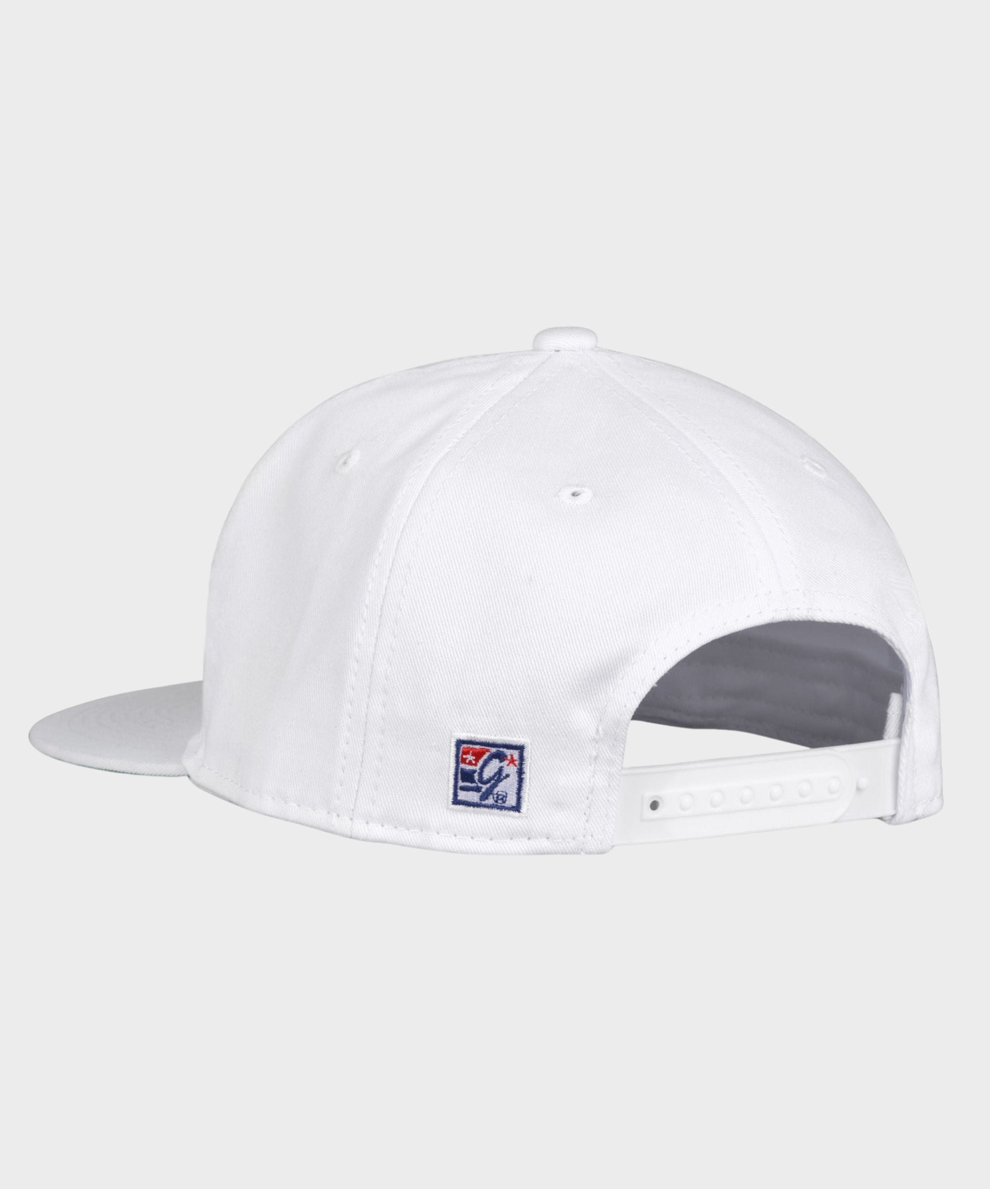 The Game x HOMAGE Michigan Retro Circle Snapback White
