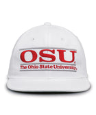 The Ohio State Retro Bar Snapback White