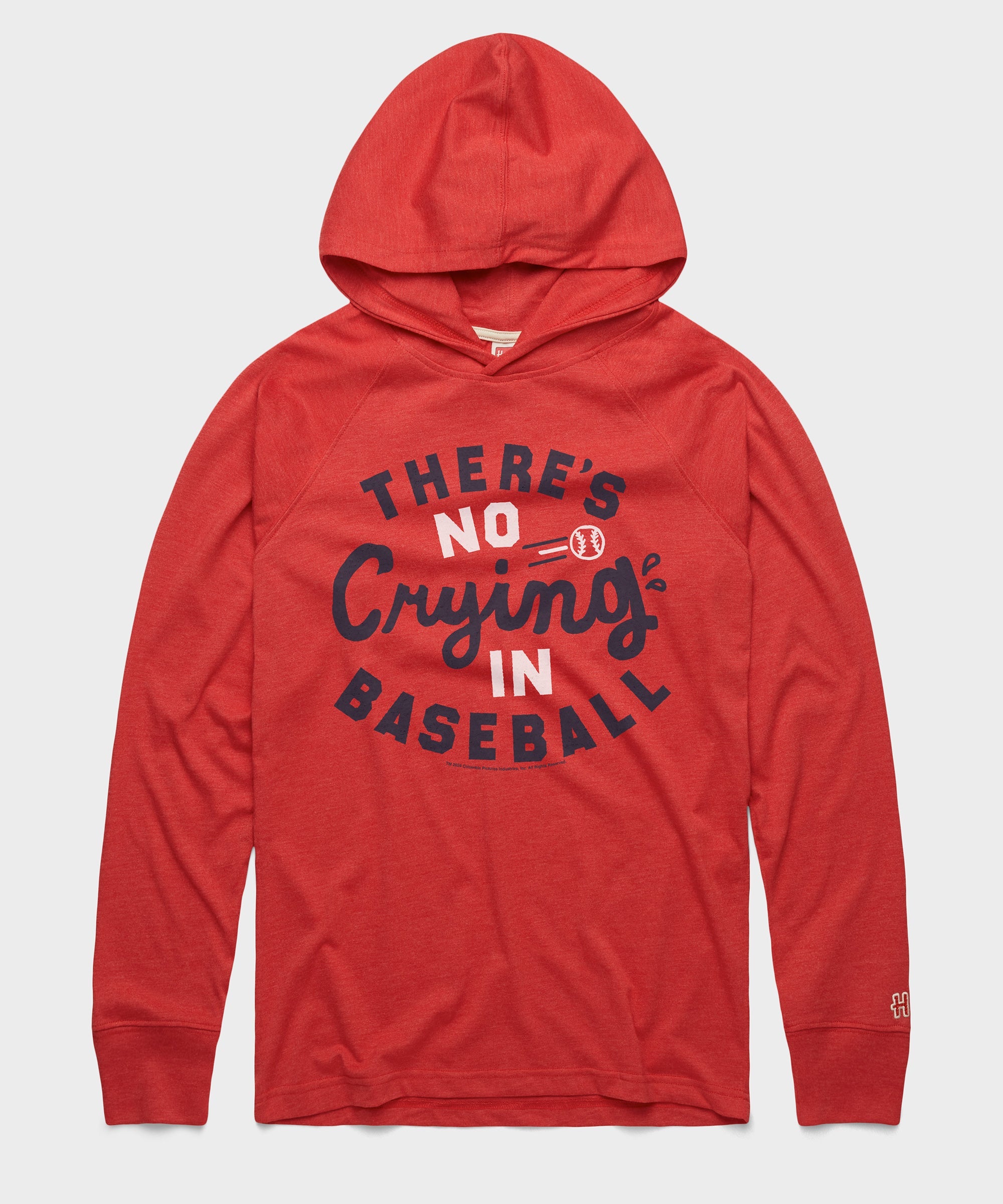 There's No CryIng In Baseball Lightweight Hoodie