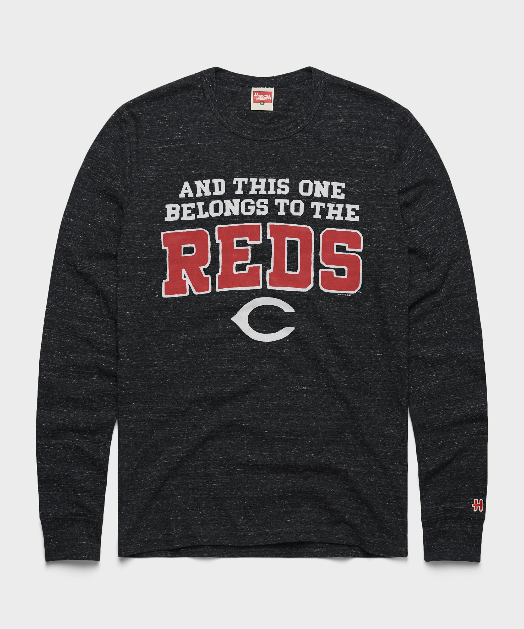 This One Belongs To The Reds Long Sleeve Tee