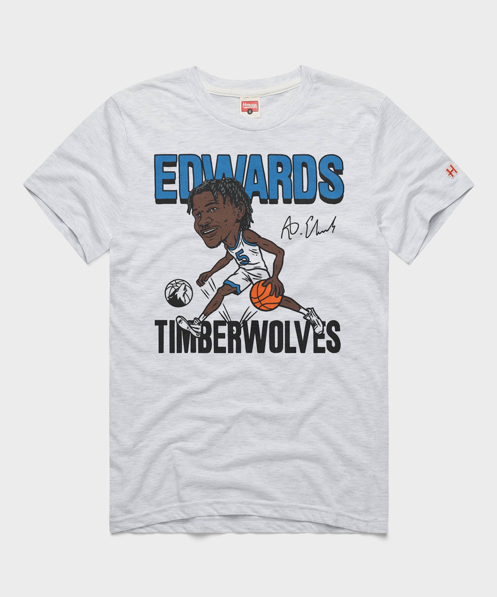 Timberwolves Anthony Edwards Signature Ash