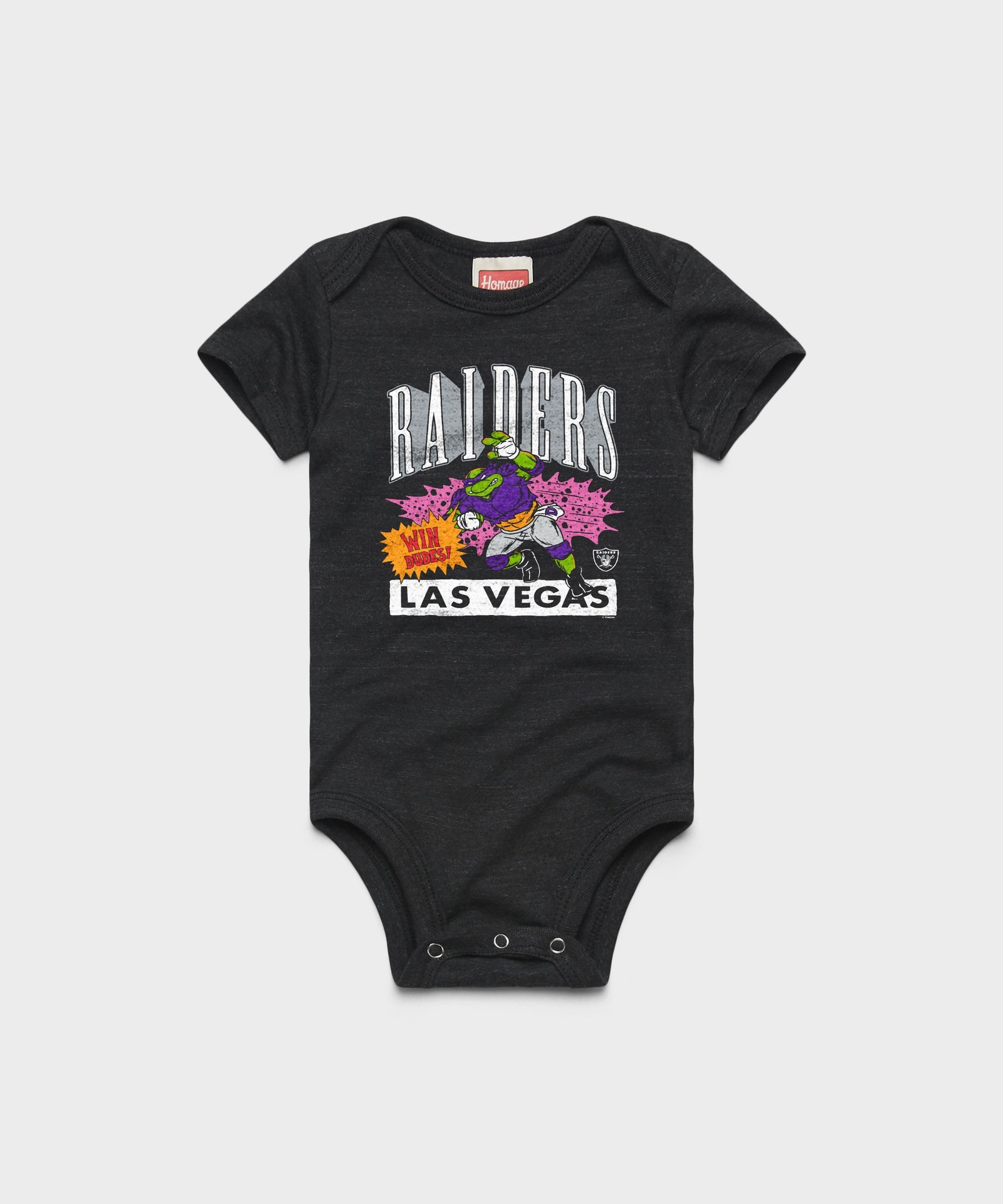 Tmnt Donatello X Las Vegas Raiders Baby One Piece