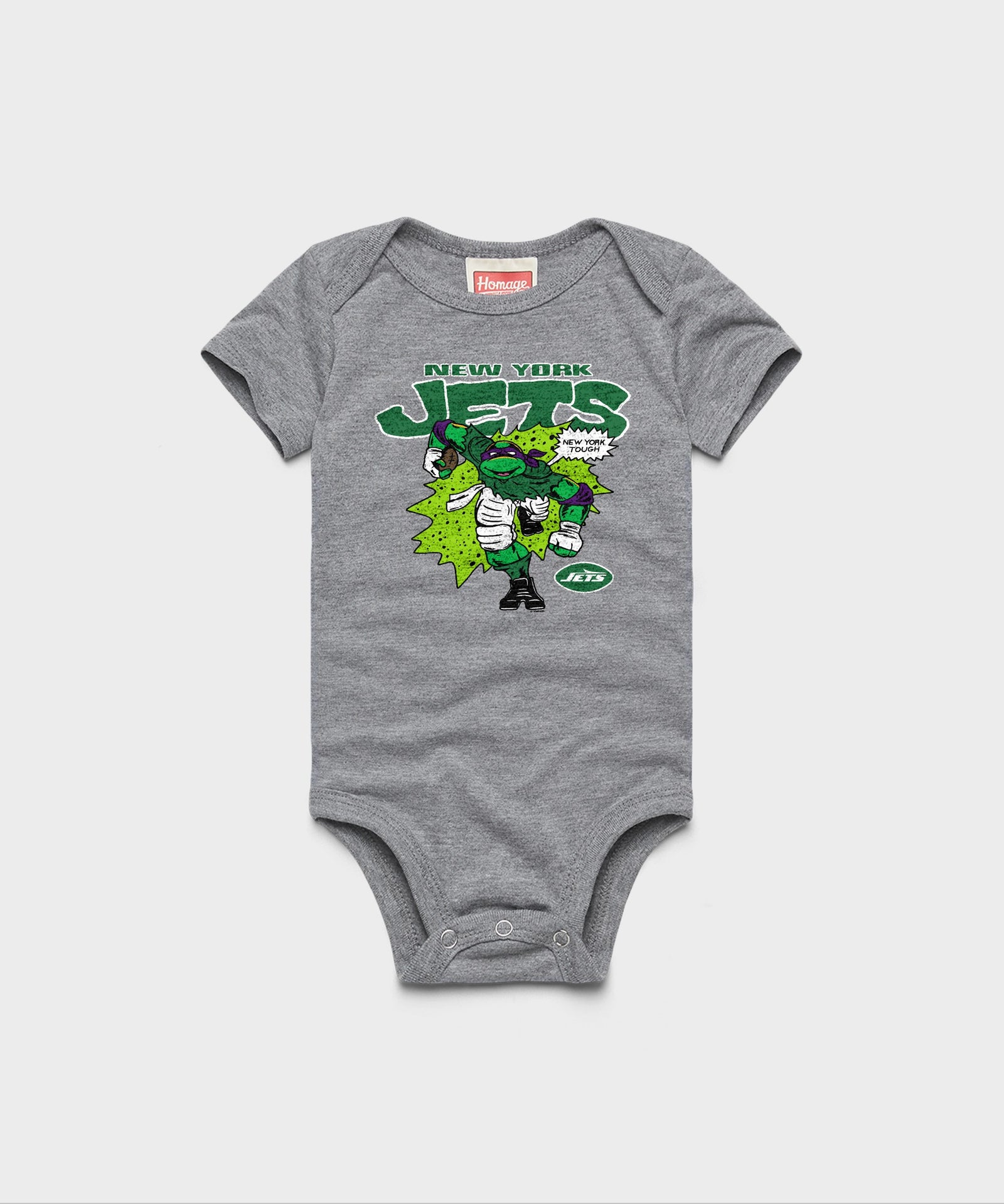 Tmnt Donatello X New York Jets Baby One Piece