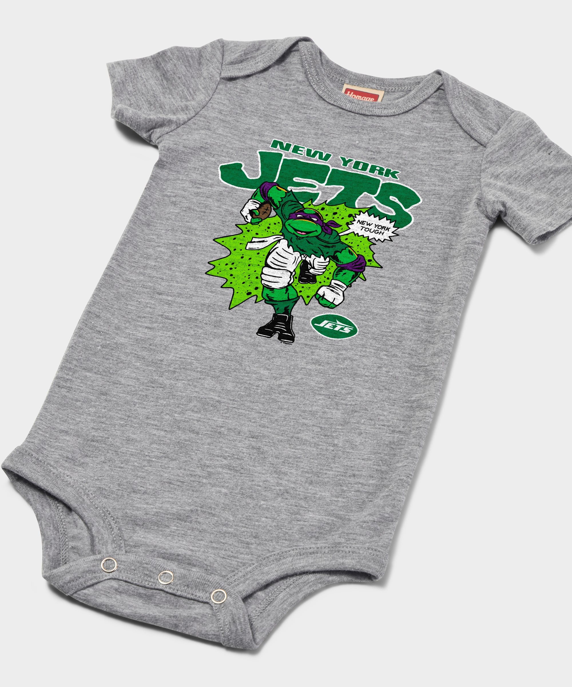 Tmnt Donatello X New York Jets Baby One Piece
