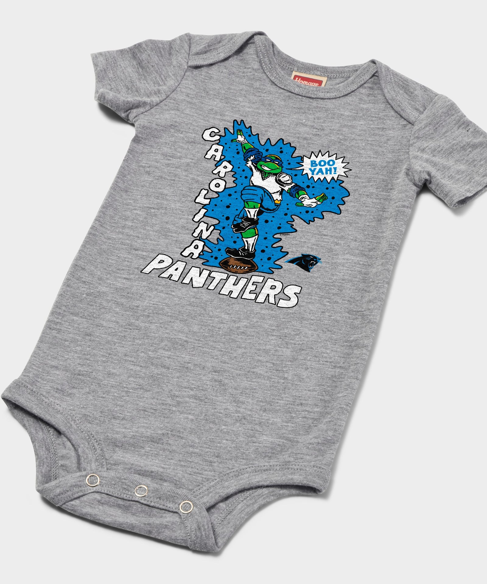 Tmnt Leonardo X Carolina Panthers Baby One Piece