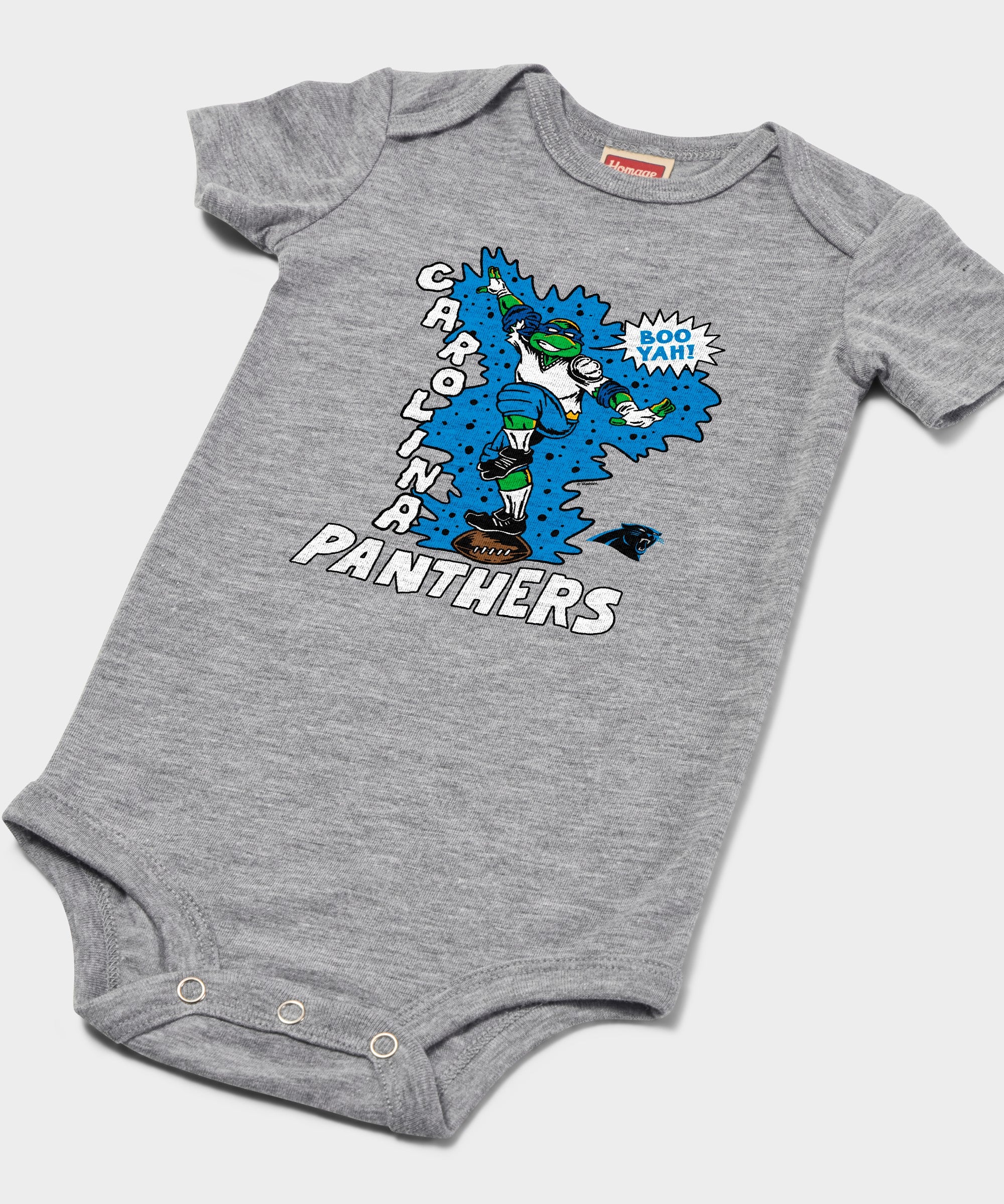 Tmnt Leonardo X Carolina Panthers Baby One Piece