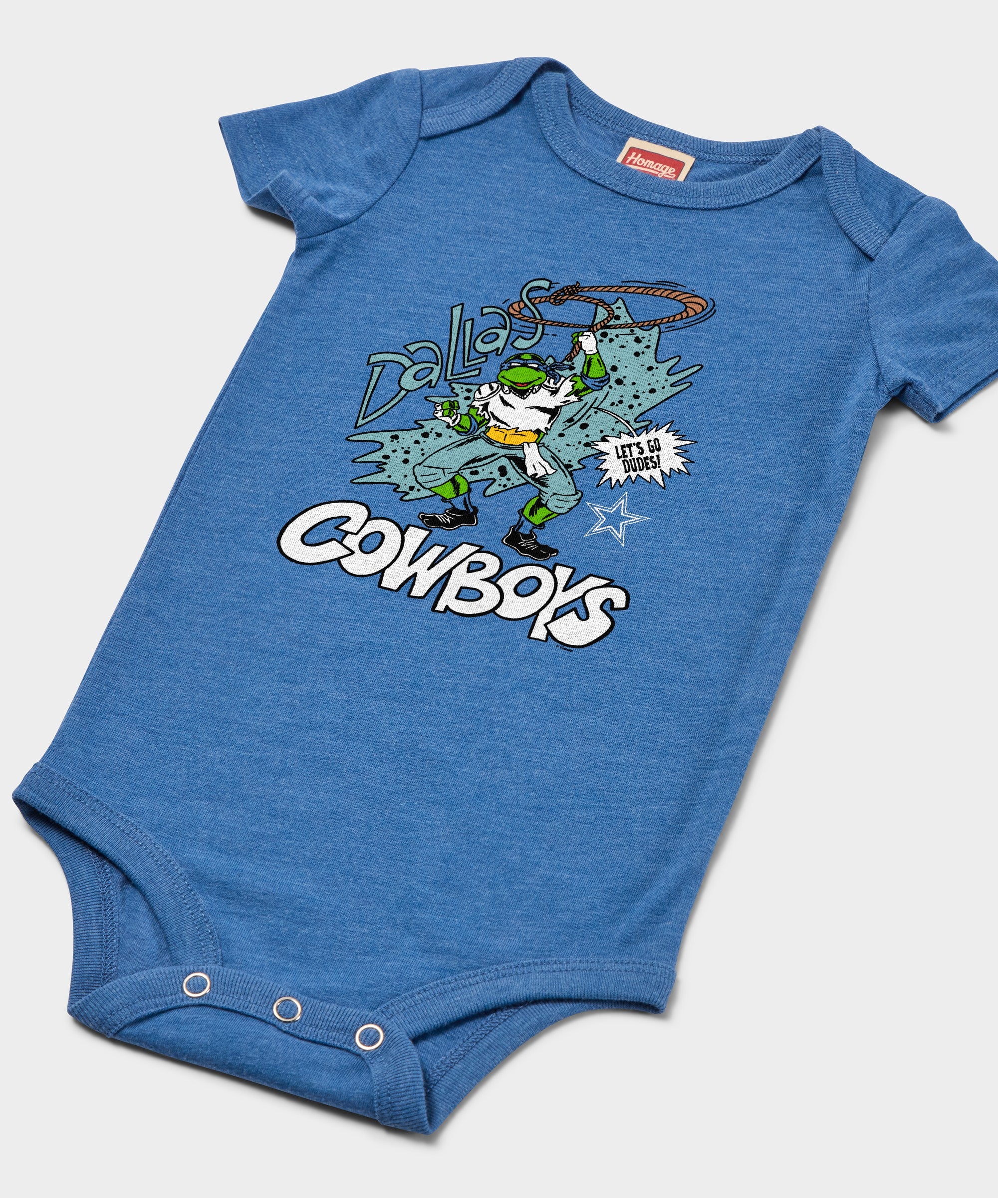 Tmnt Leonardo X Dallas Cowboys Baby One Piece
