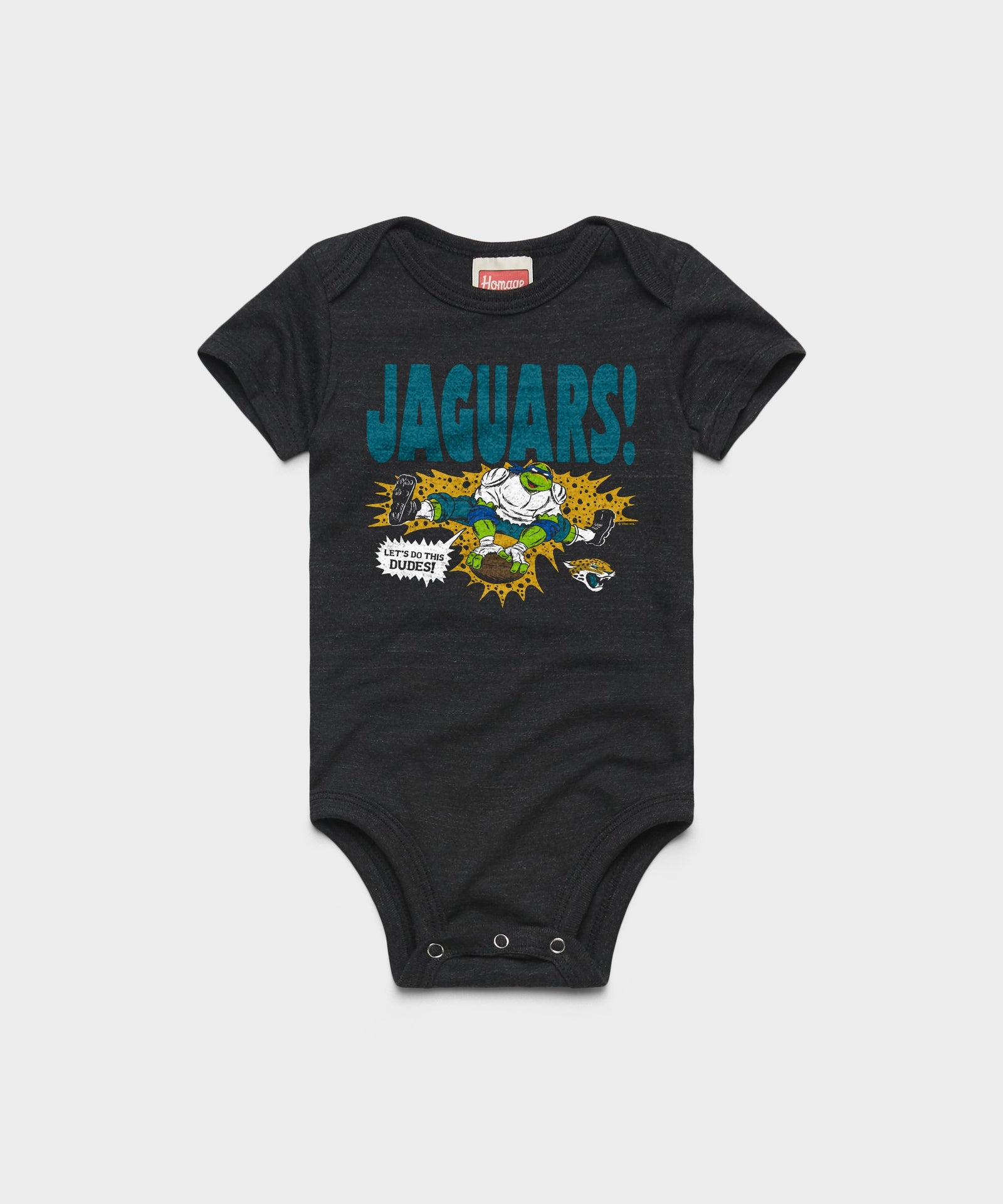 Tmnt Leonardo X Jacksonville Jaguars Baby One Piece