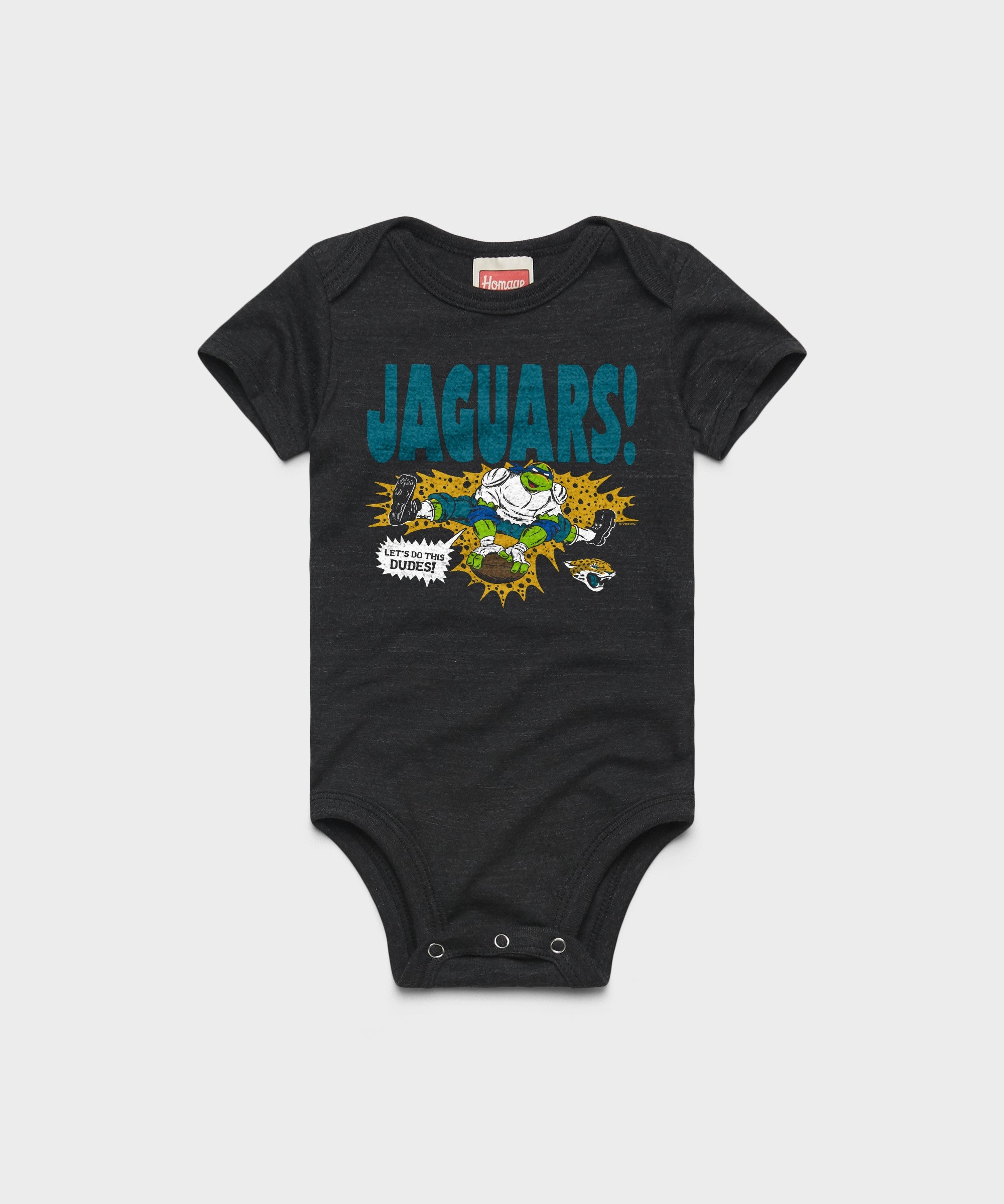 Tmnt Leonardo X Jacksonville Jaguars Baby One Piece