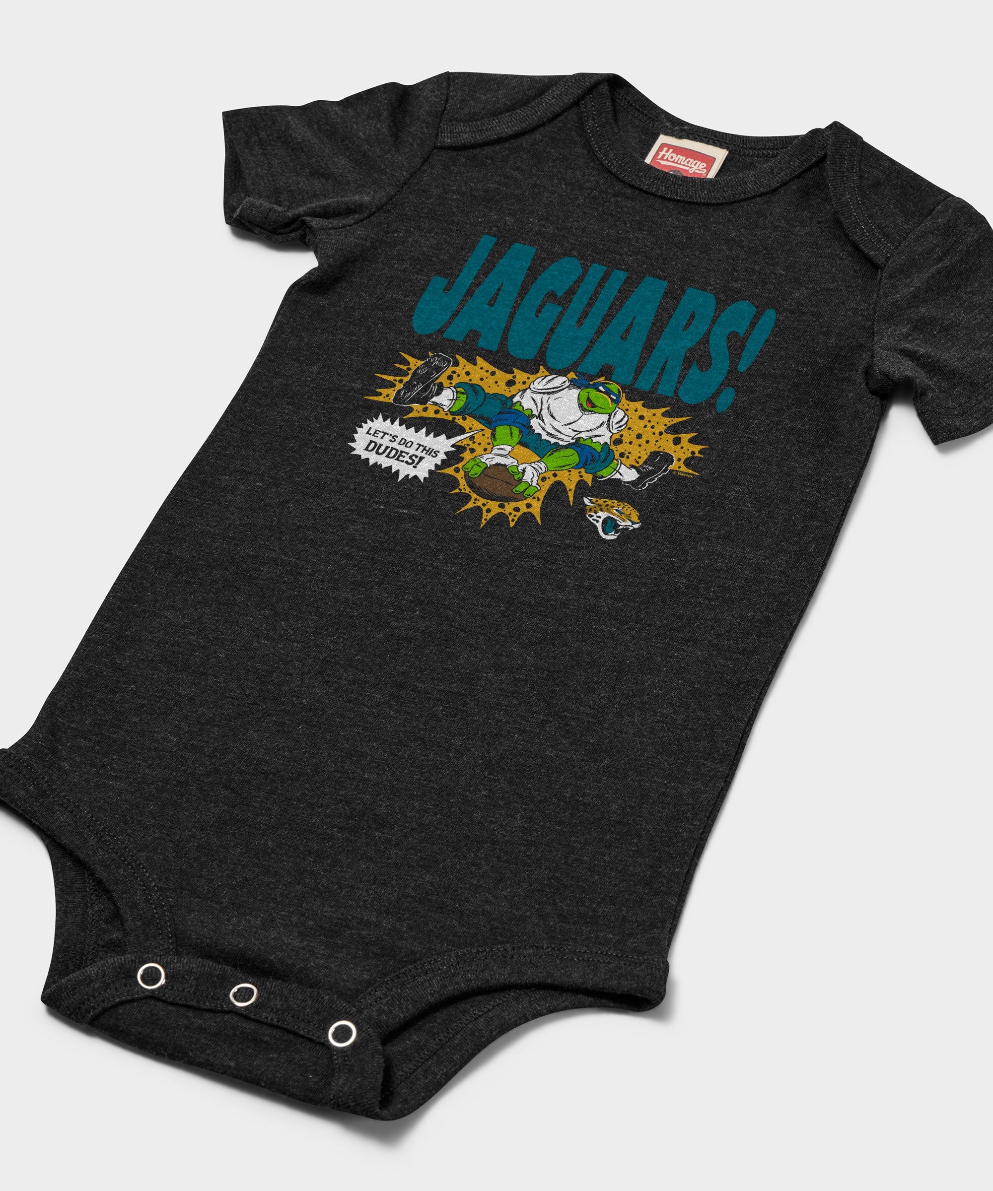 Tmnt Leonardo X Jacksonville Jaguars Baby One Piece