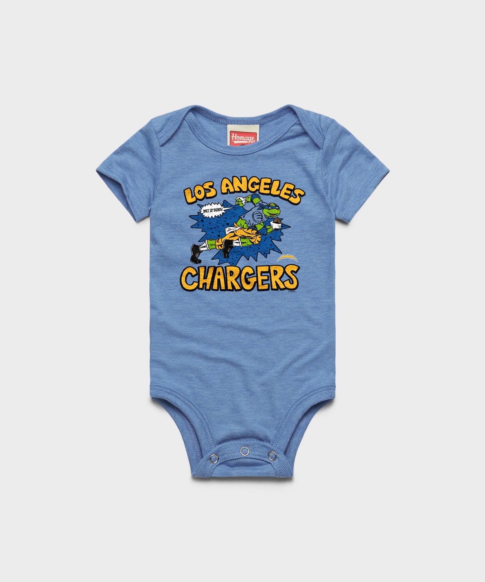 Tmnt Leonardo X Los Angeles Chargers Baby One Piece