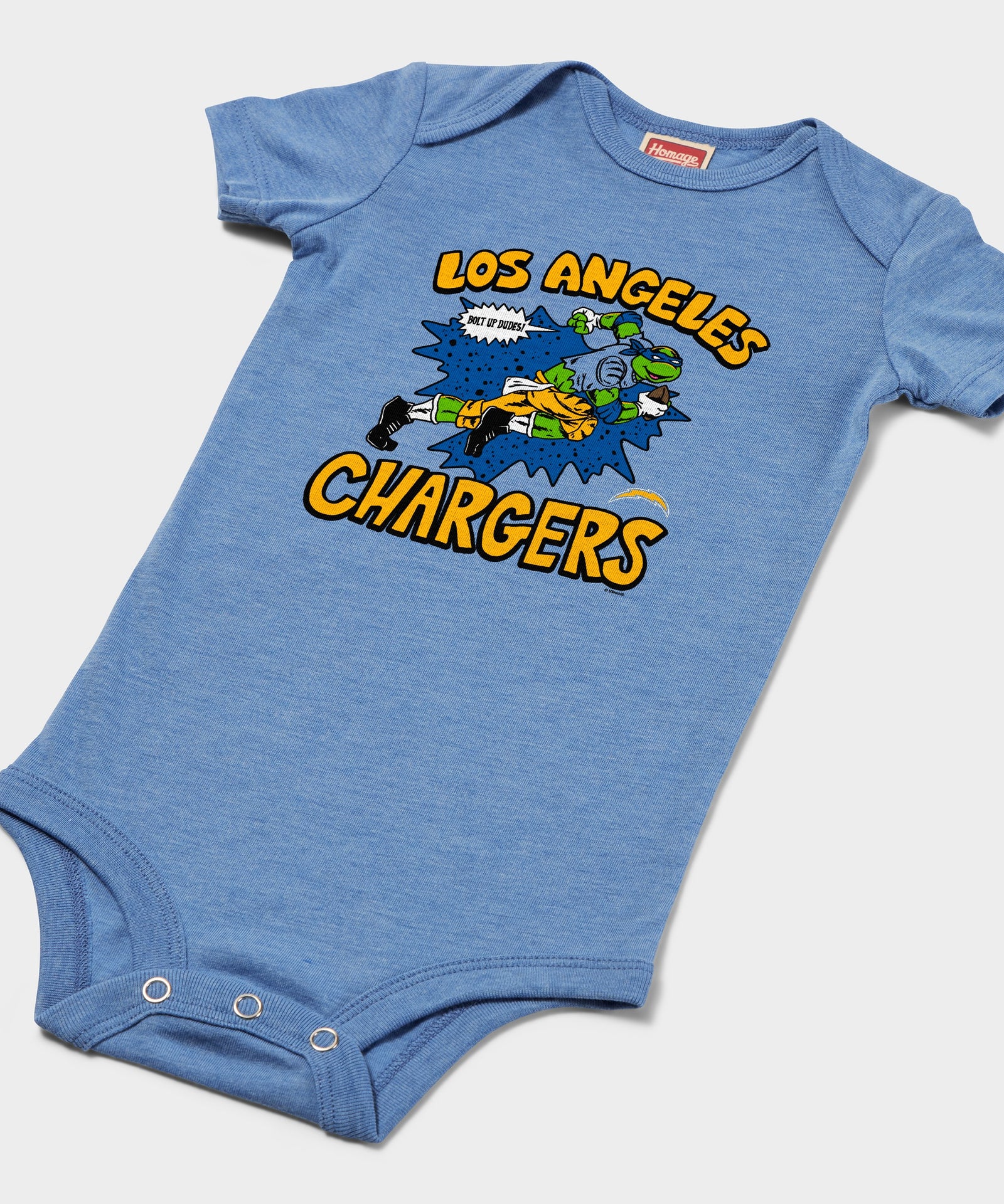 Tmnt Leonardo X Los Angeles Chargers Baby One Piece