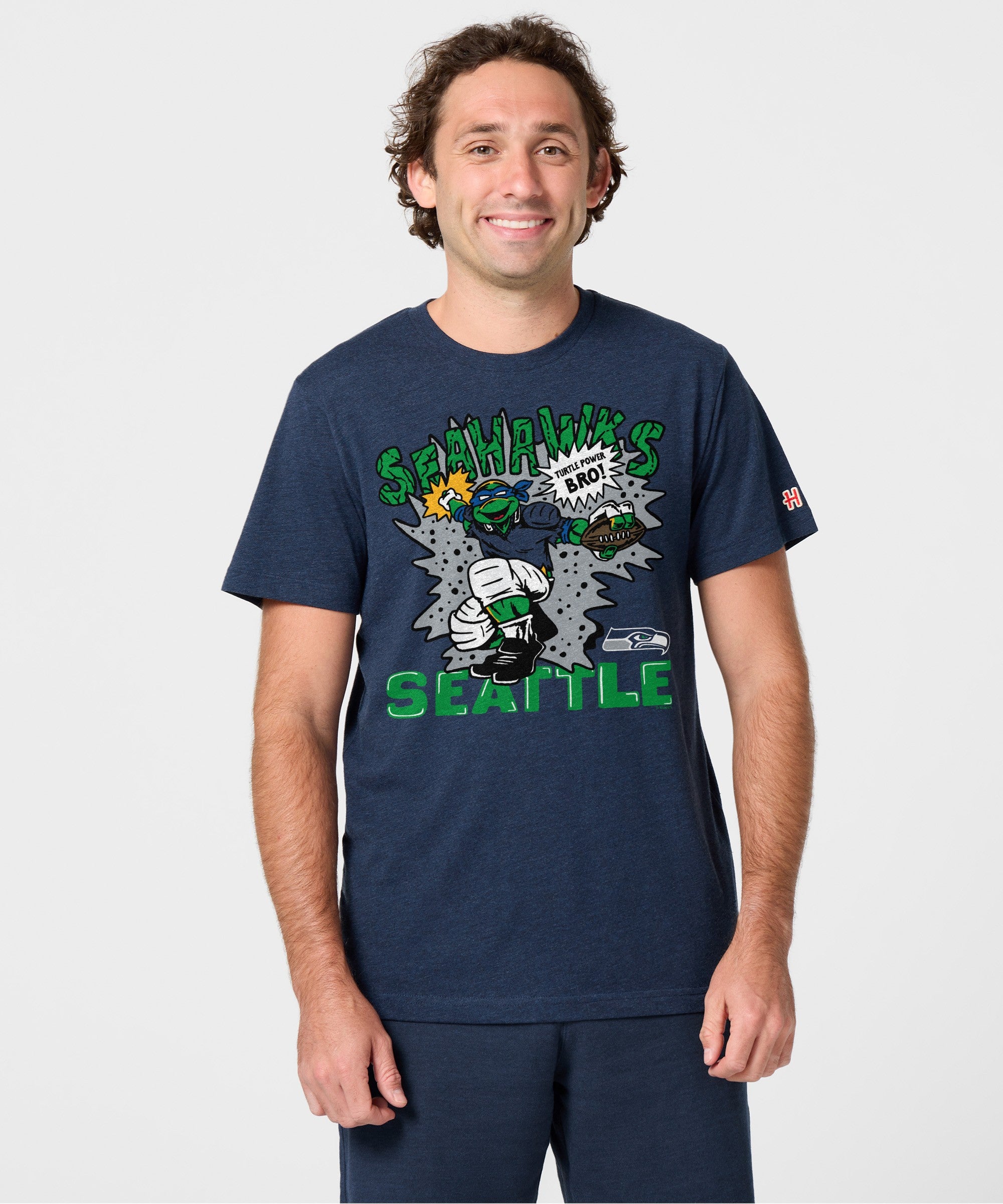 Tmnt Leonardo X Seattle Seahawks