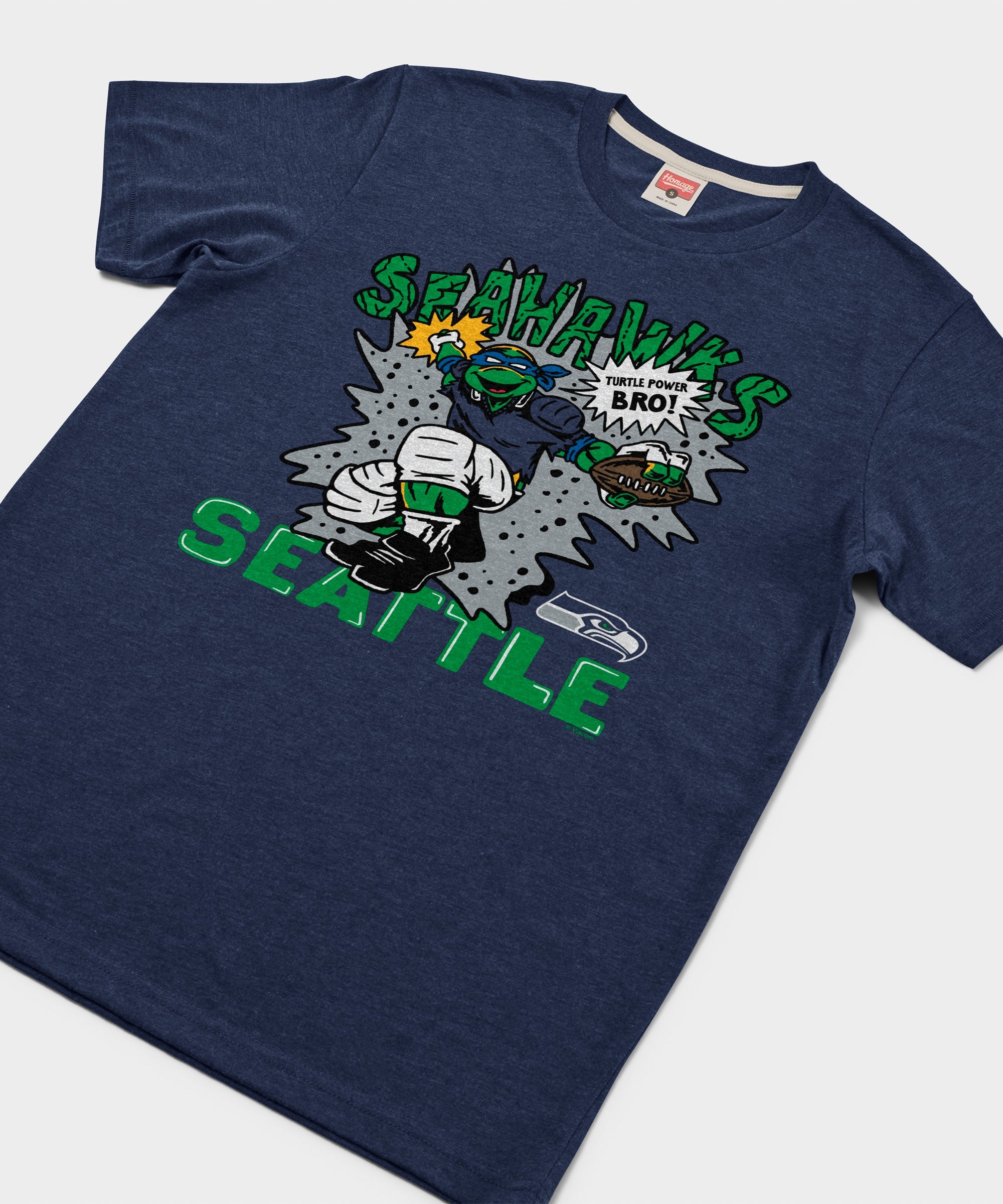 Tmnt Leonardo X Seattle Seahawks