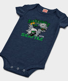 Tmnt Leonardo X Seattle Seahawks Baby One Piece